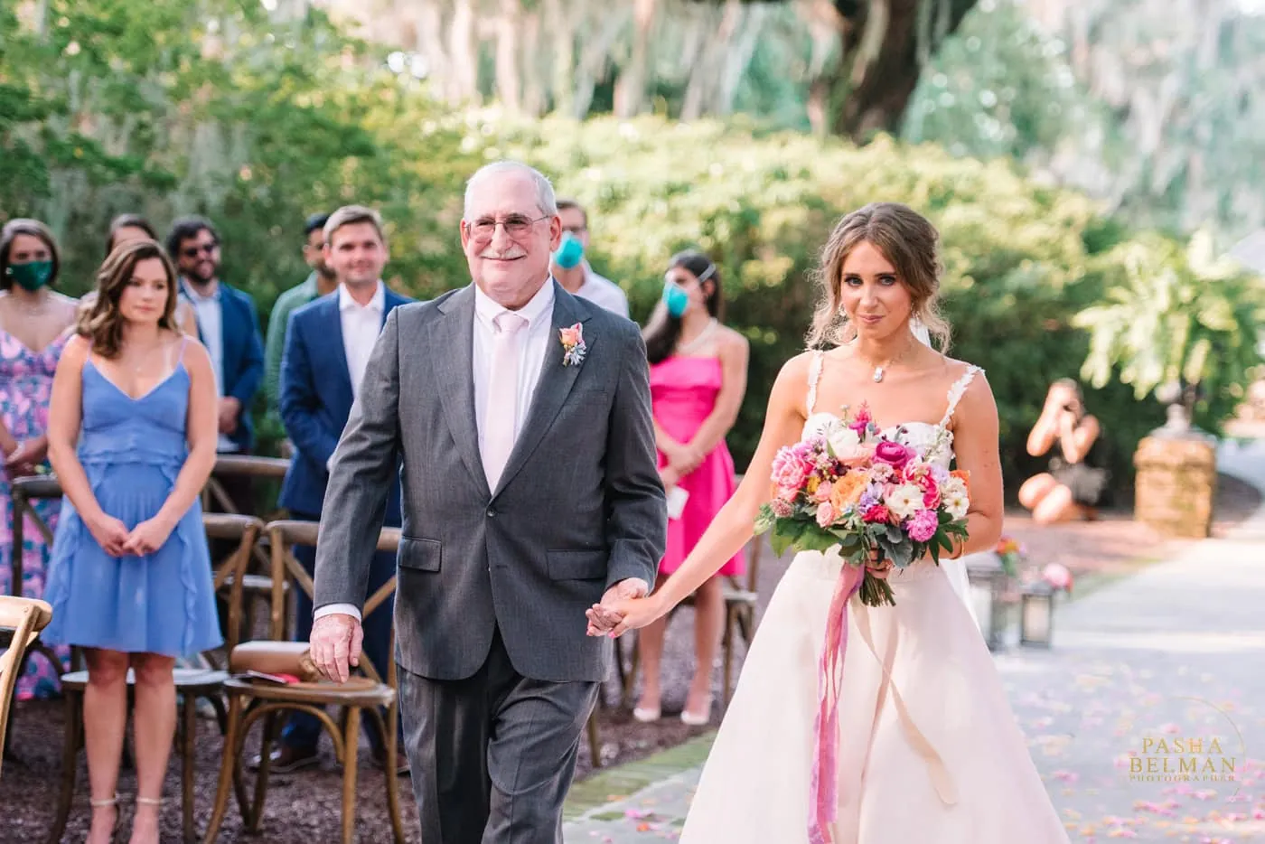 A Colorful Summer Caledonia Golf Club Wedding in Pawleys Island, SC