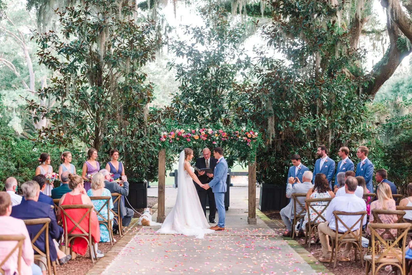 A Colorful Summer Caledonia Golf Club Wedding in Pawleys Island, SC