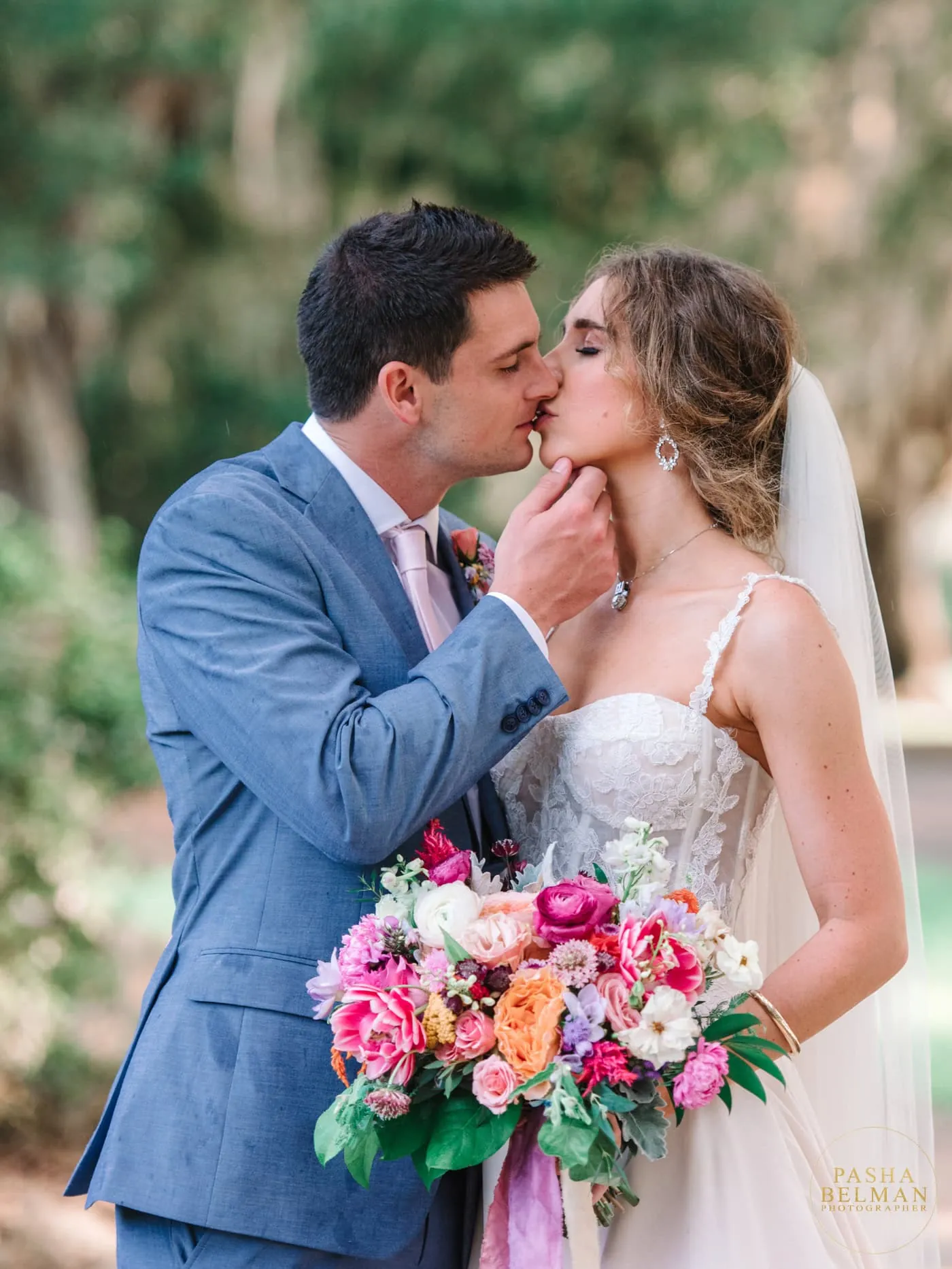 A Colorful Summer Caledonia Golf Club Wedding in Pawleys Island, SC