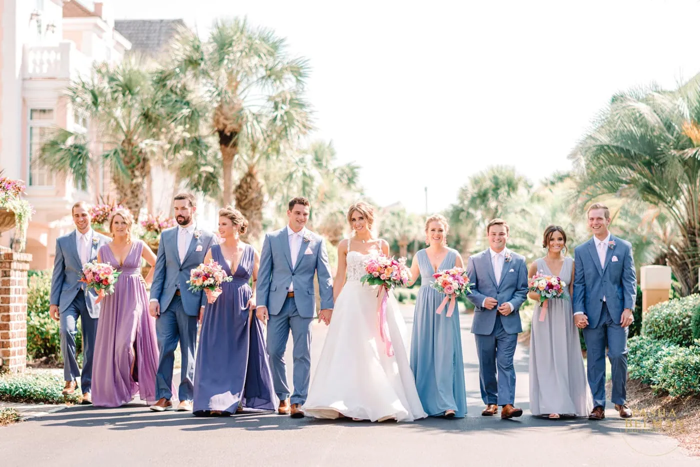 A Colorful Summer Caledonia Golf Club Wedding in Pawleys Island, SCCaledonia Golf Club Wedding Photos in Pawleys Island, SC
