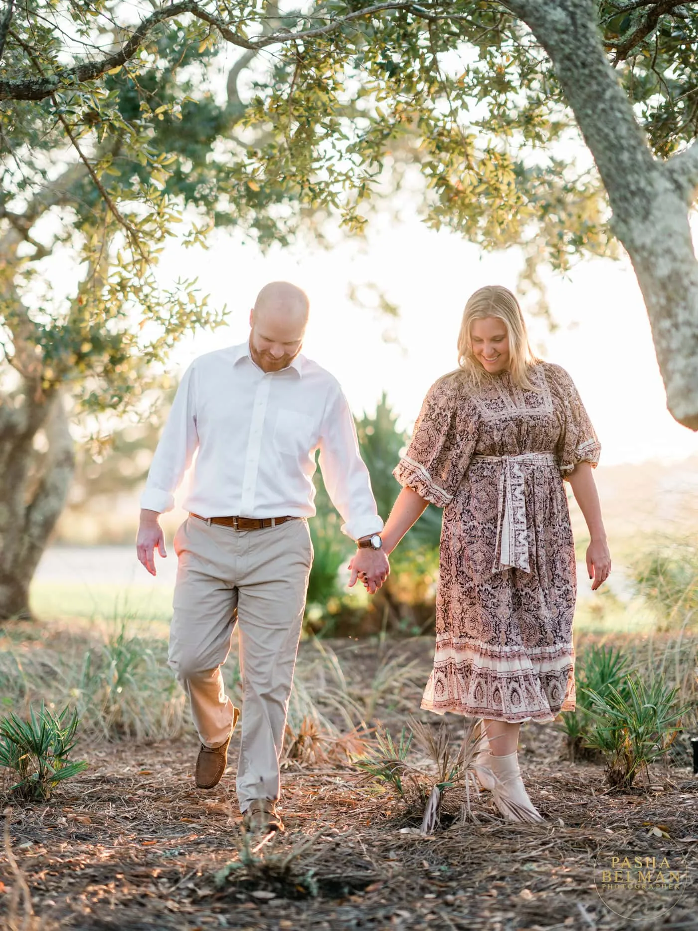 Caledonia Golf and Fish Club Pawleys Island, SC Engagement Photos