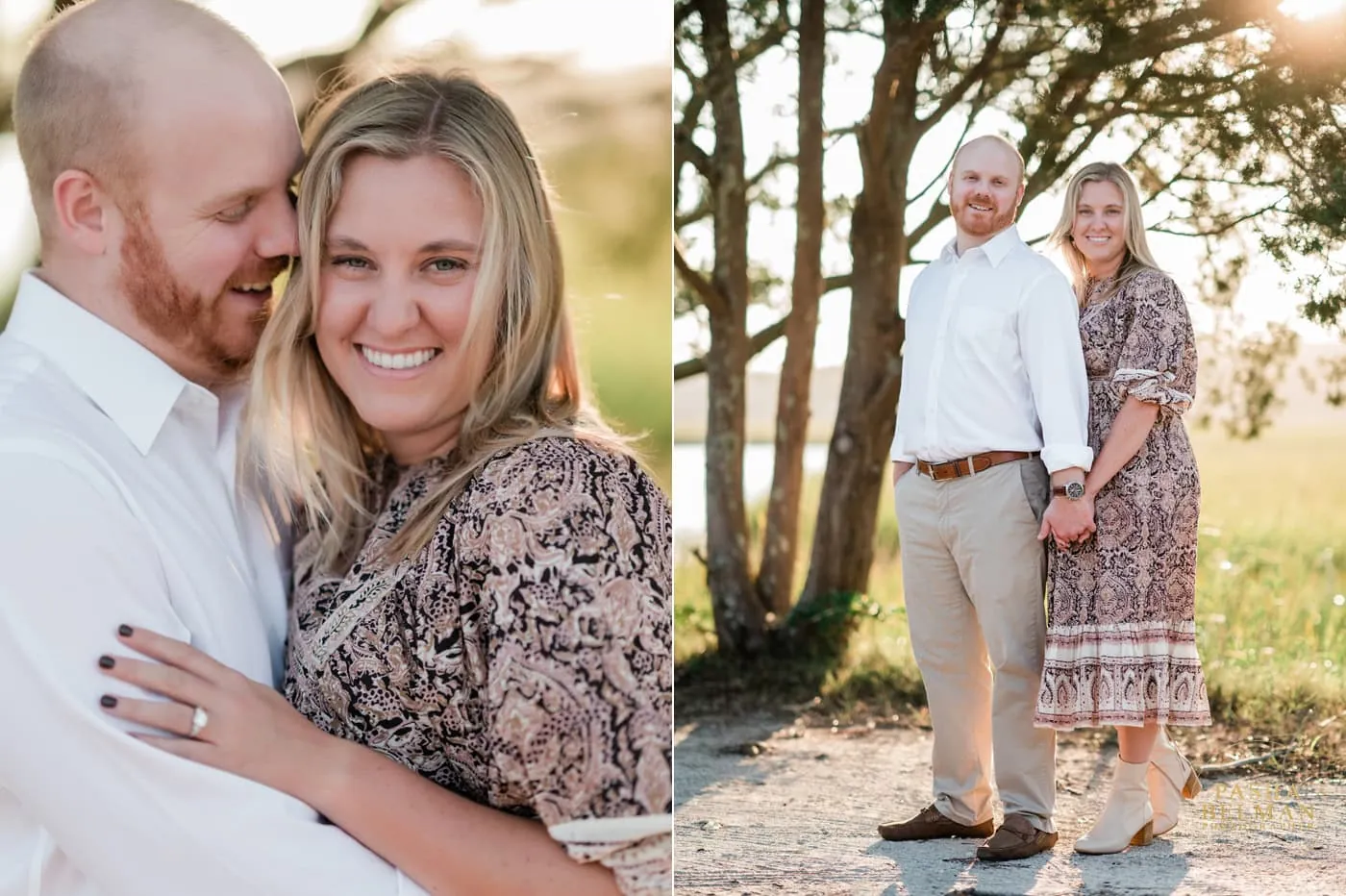 Caledonia Golf and Fish Club Pawleys Island, SC Engagement Photos