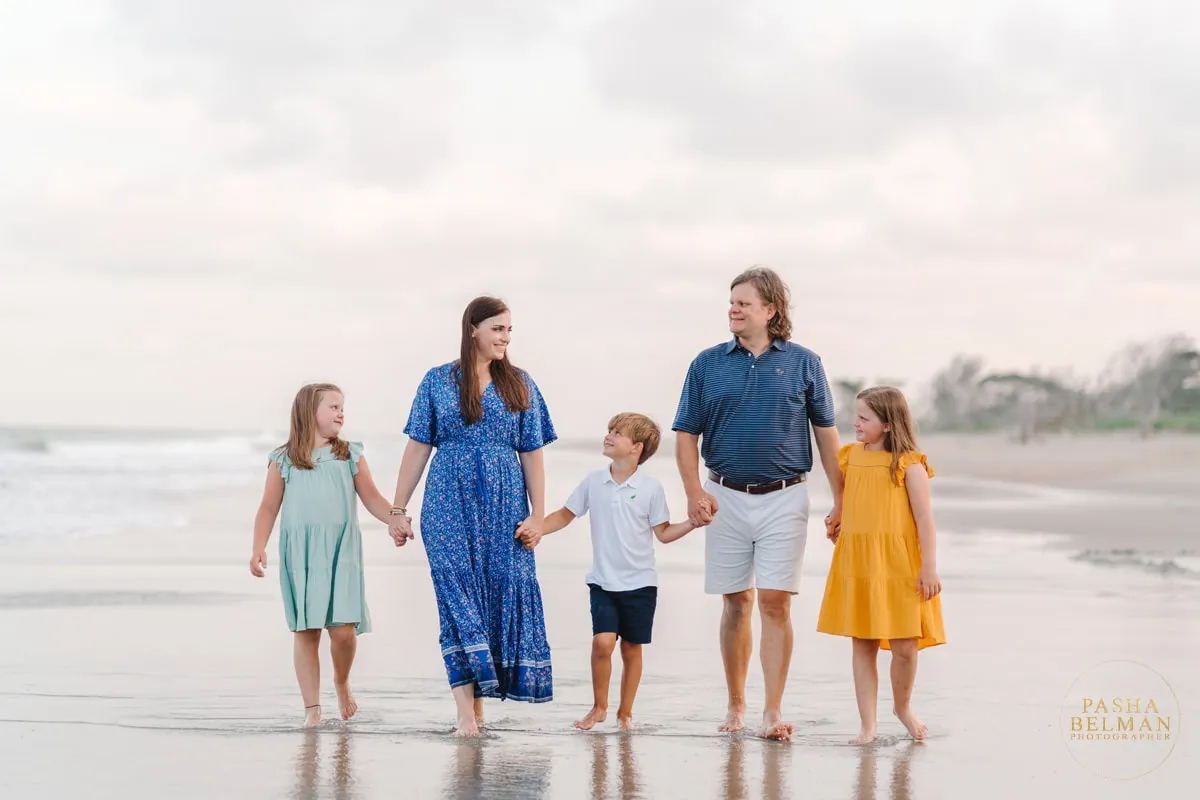 Debordieu Beach Family Pictures by Top Family Photographer 