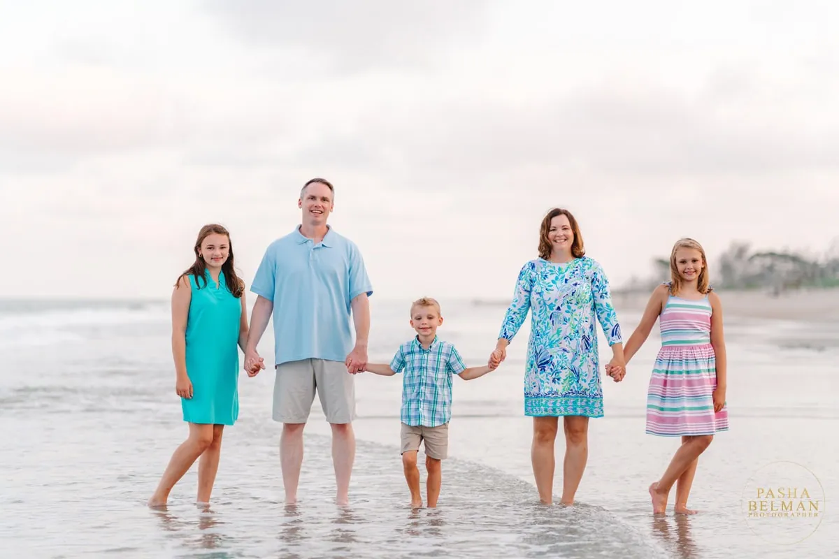 Debordieu Beach Family Pictures by Top Family Photographer 