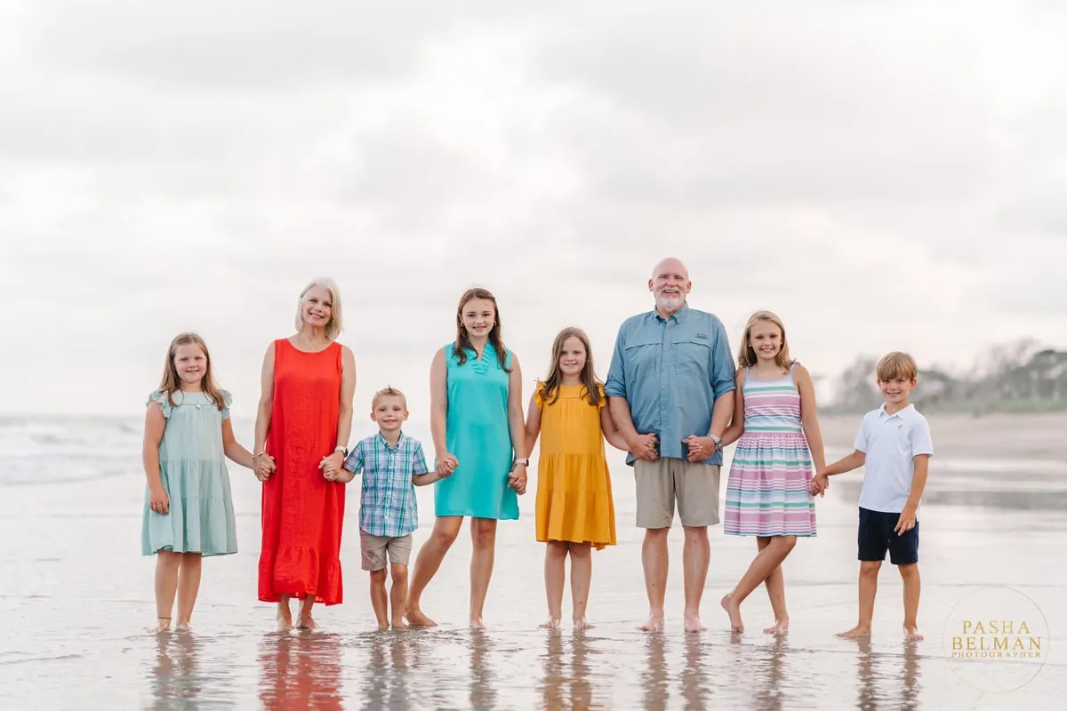 Debordieu Beach Family Pictures by Top Family Photographer 