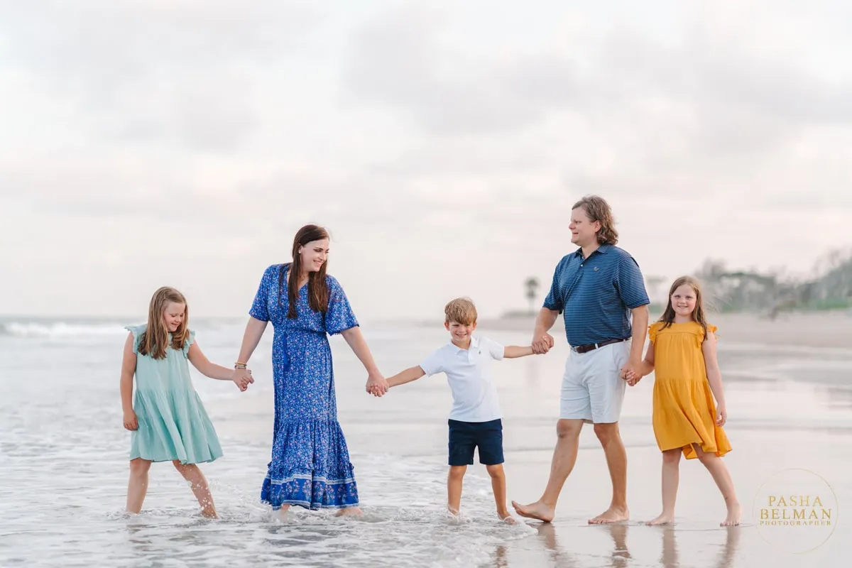 Debordieu Beach Family Pictures by Top Family Photographer 