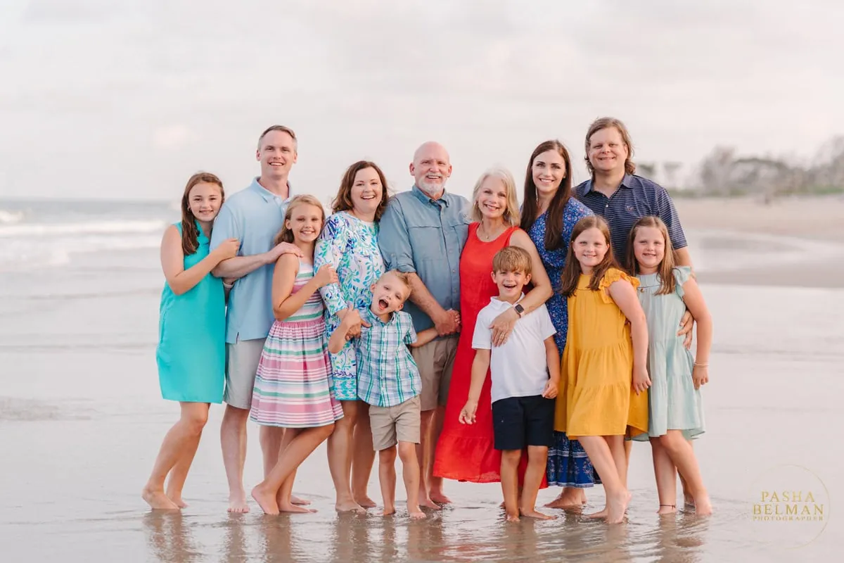 Debordieu Beach Family Pictures by Top Family Photographer 
