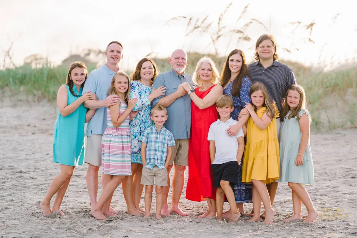 Debordieu Beach Family Pictures by Top Family Photographer 