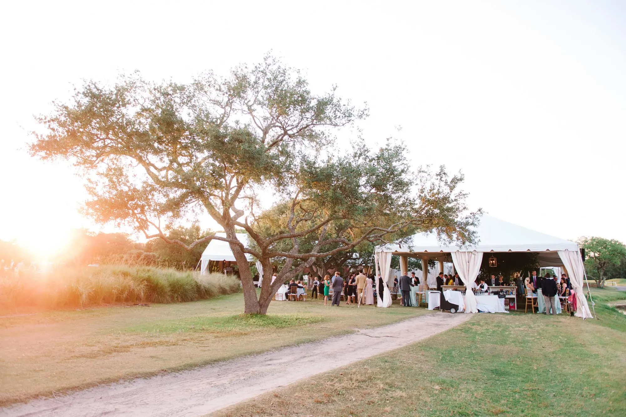 Bridal party portraits at Debordieu Colony Club Georgetown South Carolina