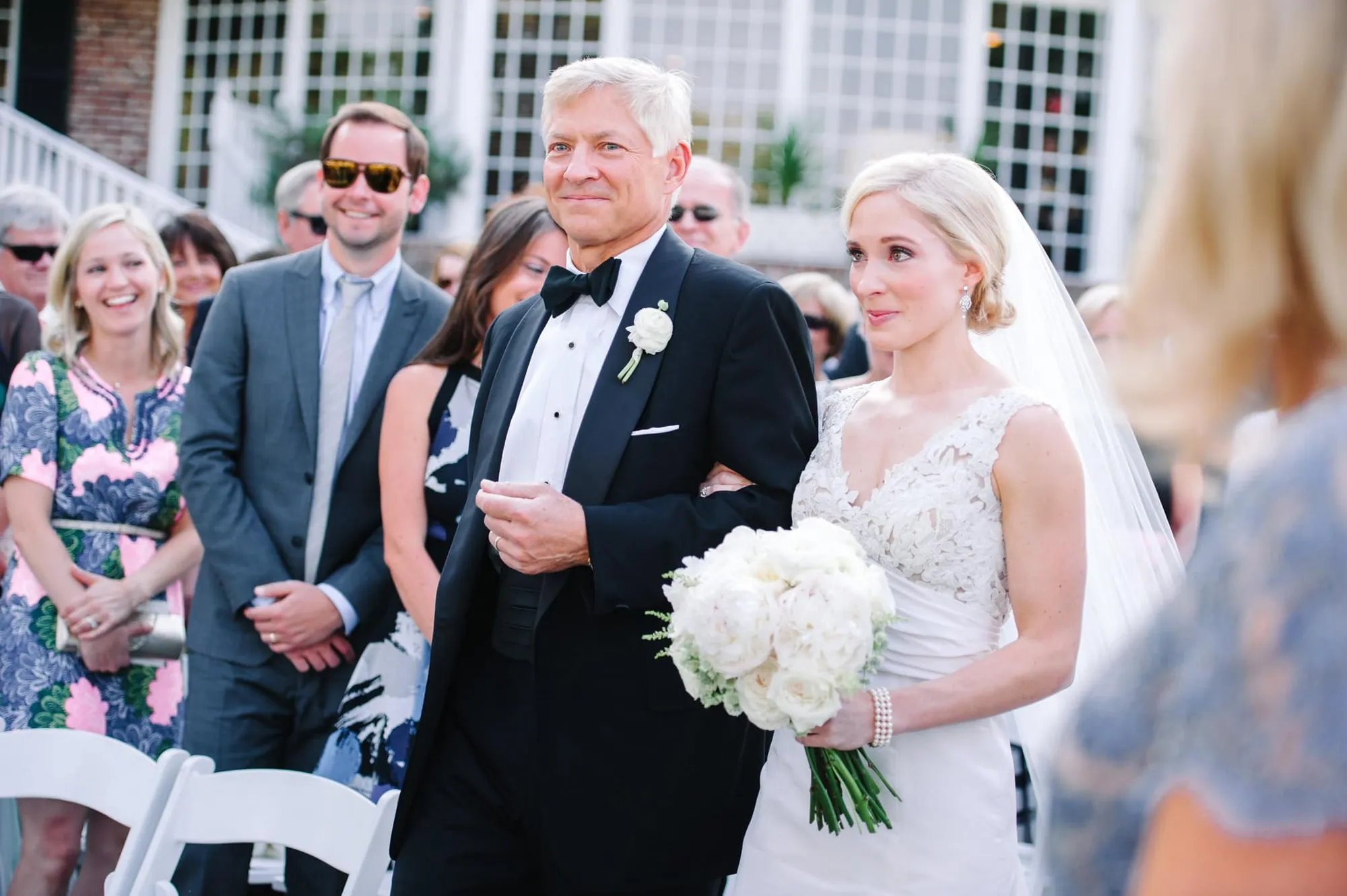 Ceremony at Debordieu Colony Club South Carolina Lowcountry wedding
