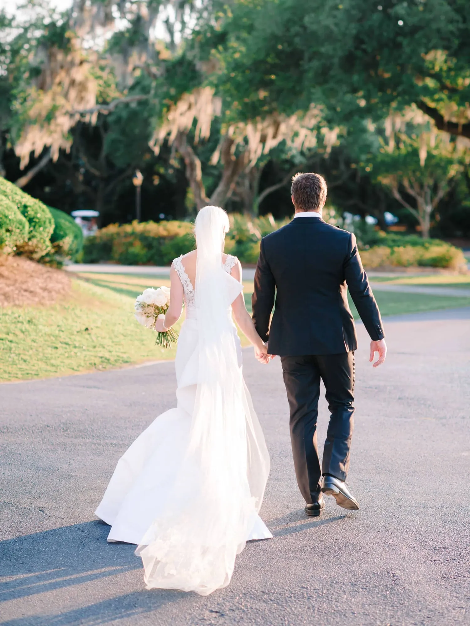 Couple portraits at Debordieu Colony Club South Carolina wedding photography