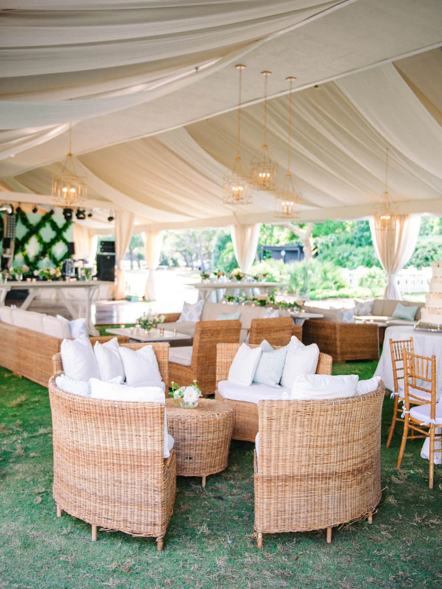 Debordieu Colony Club reception design South Carolina coastal wedding