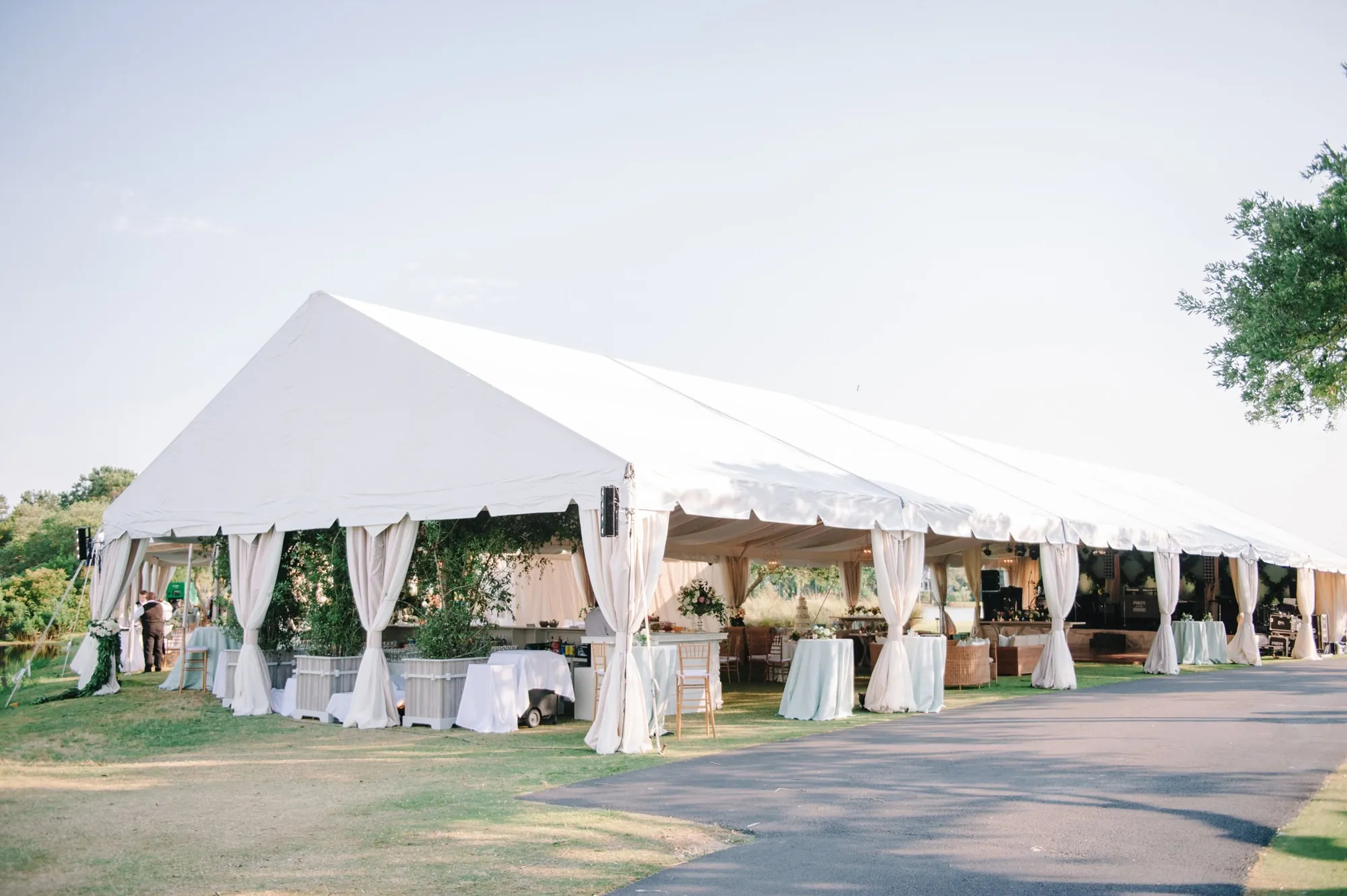 Debordieu Colony Club reception evening South Carolina wedding photography