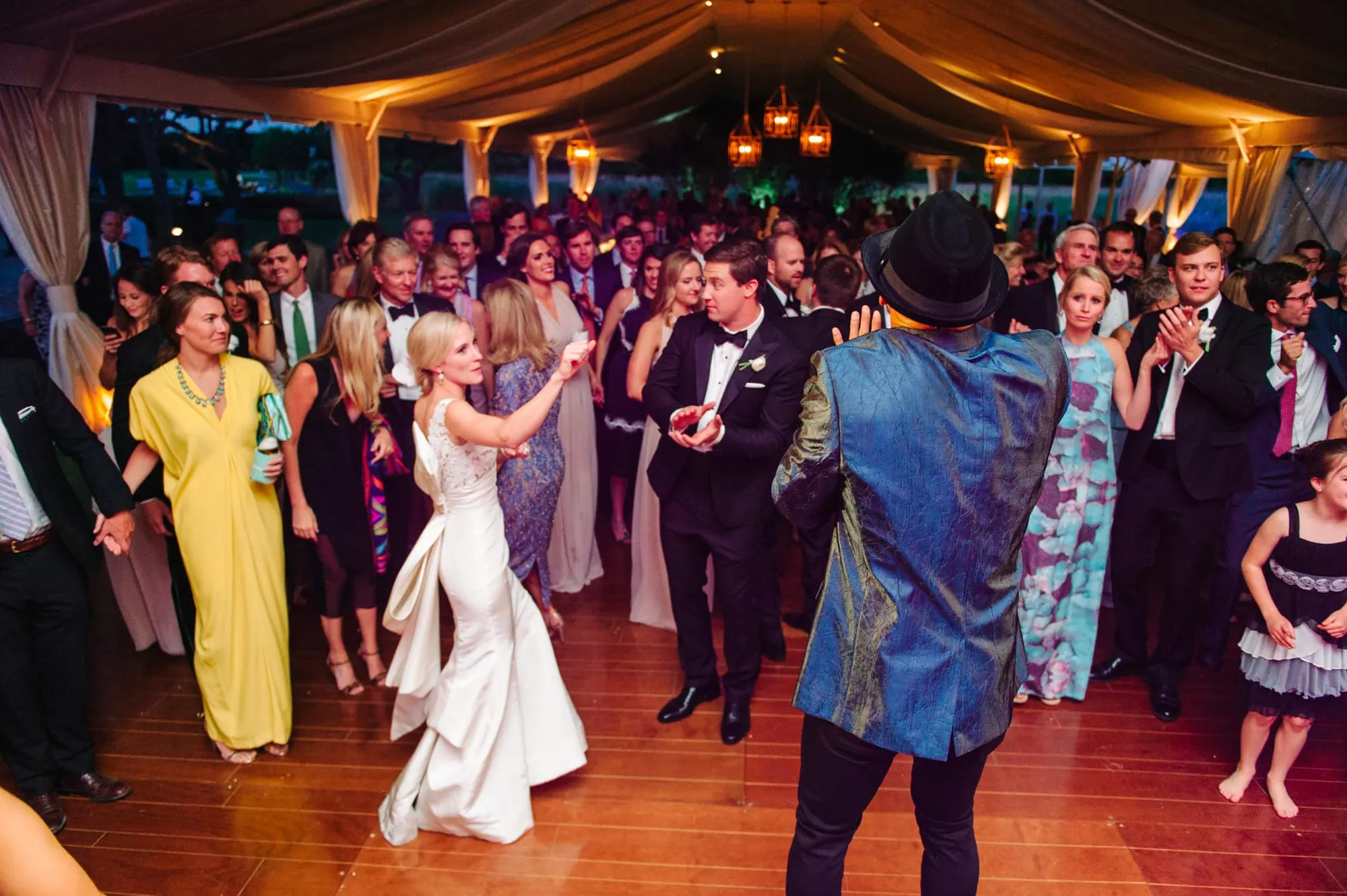Debordieu Colony Club wedding reception dancing South Carolina