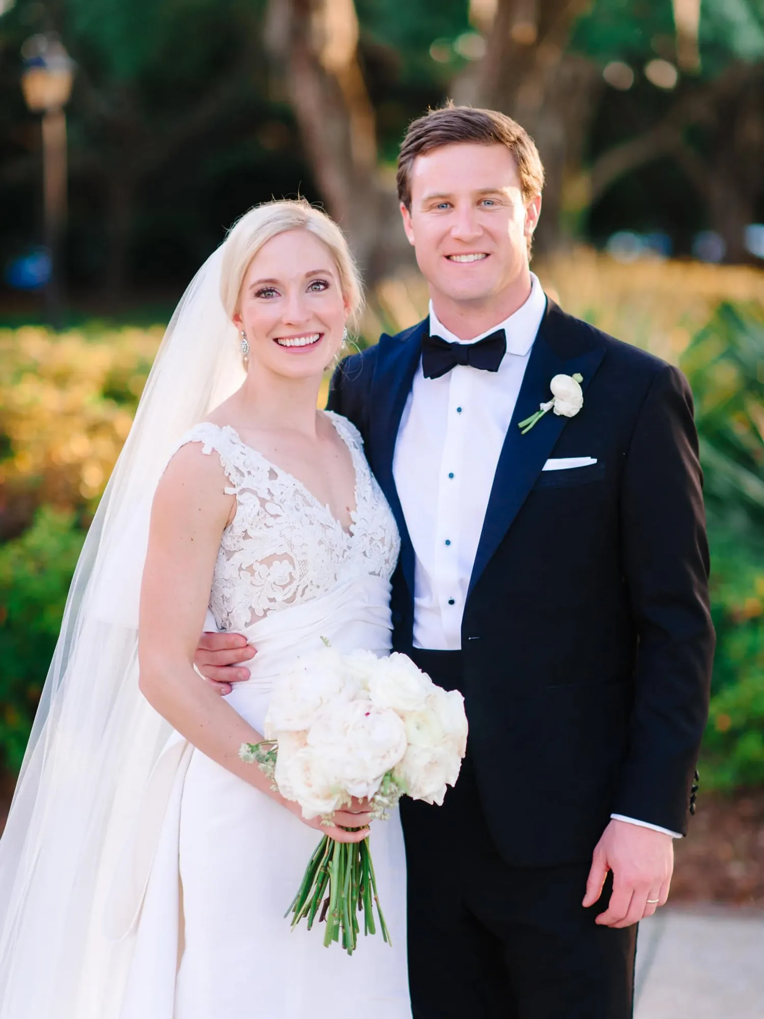 Golden hour portraits at Debordieu Colony Club wedding South Carolina