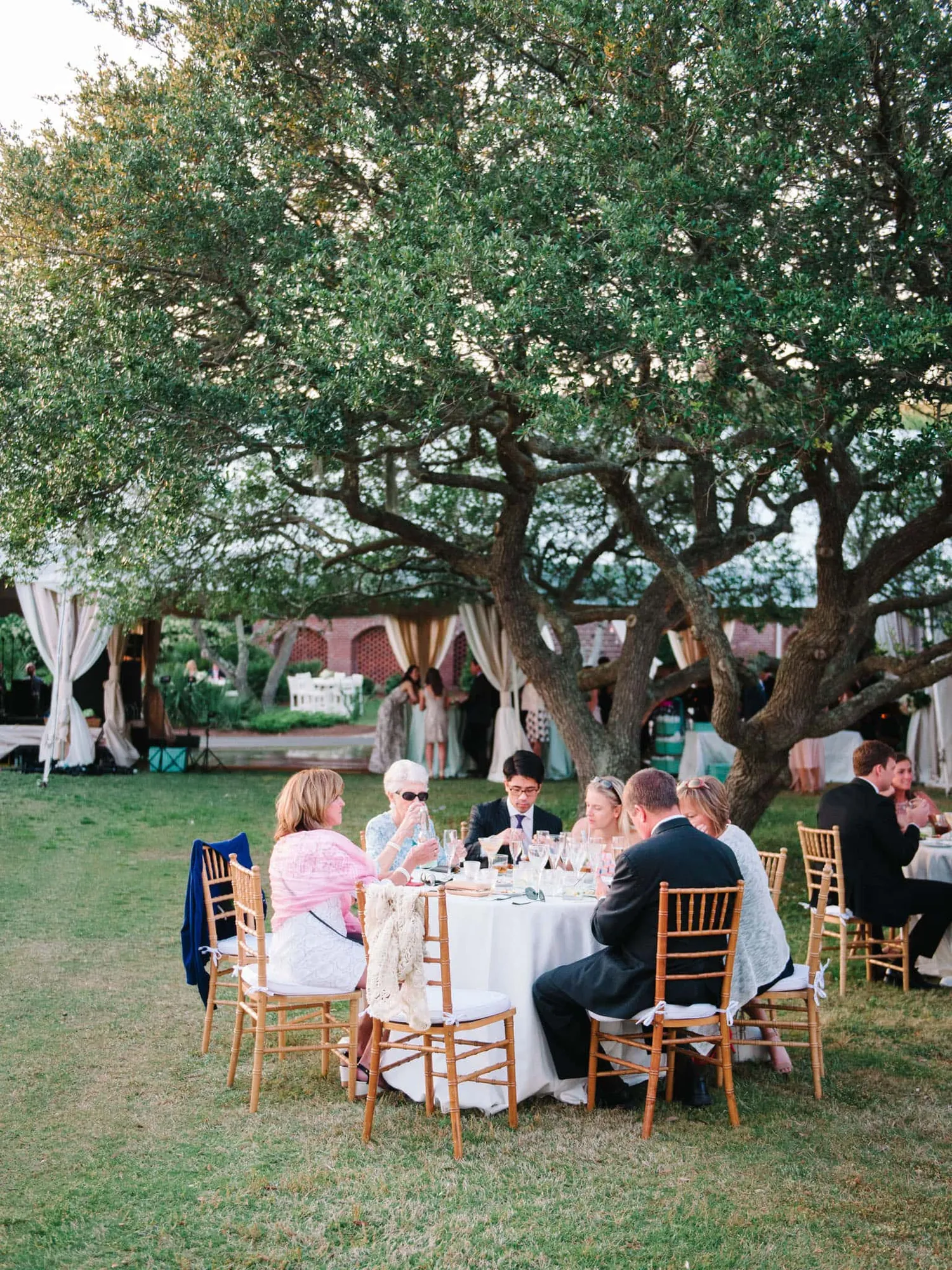 Newlywed portraits at Debordieu Colony Club South Carolina wedding photography