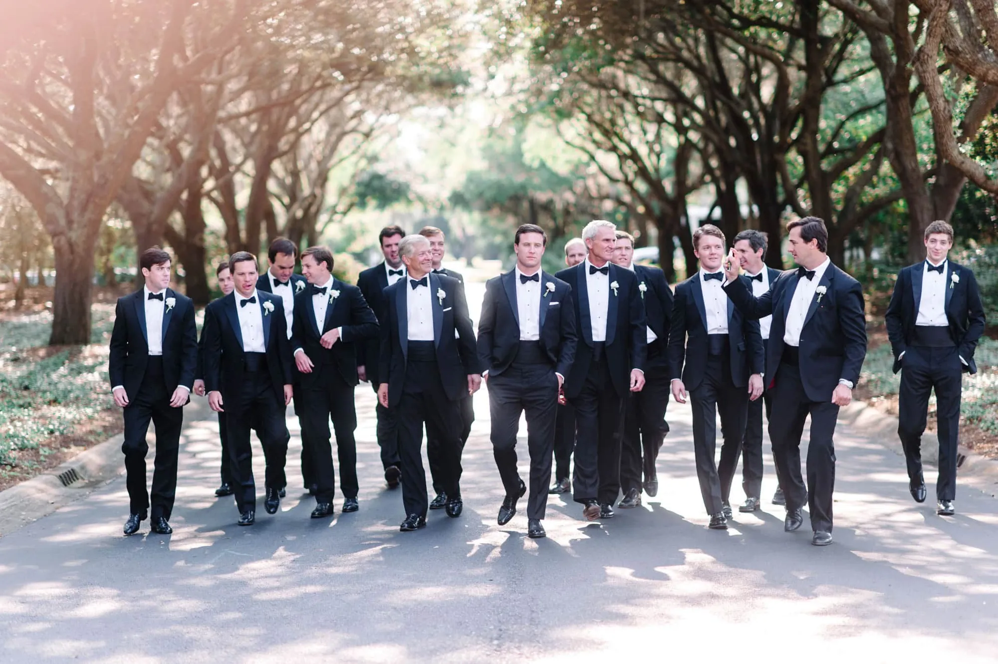 Outdoor wedding ceremony at Debordieu Colony Club South Carolina Lowcountry