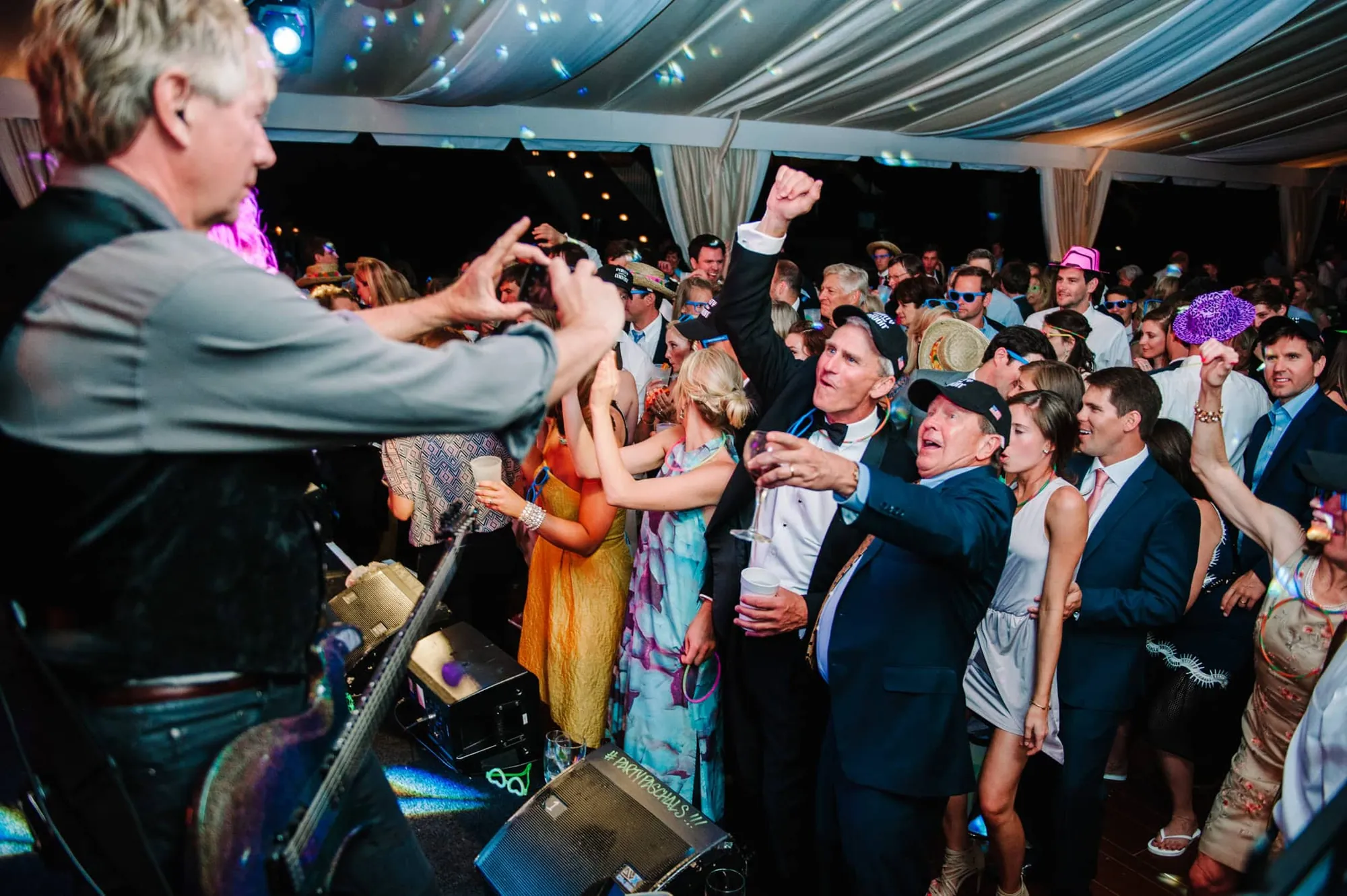 Reception dancing photos at Debordieu Colony Club Pawleys Island SC