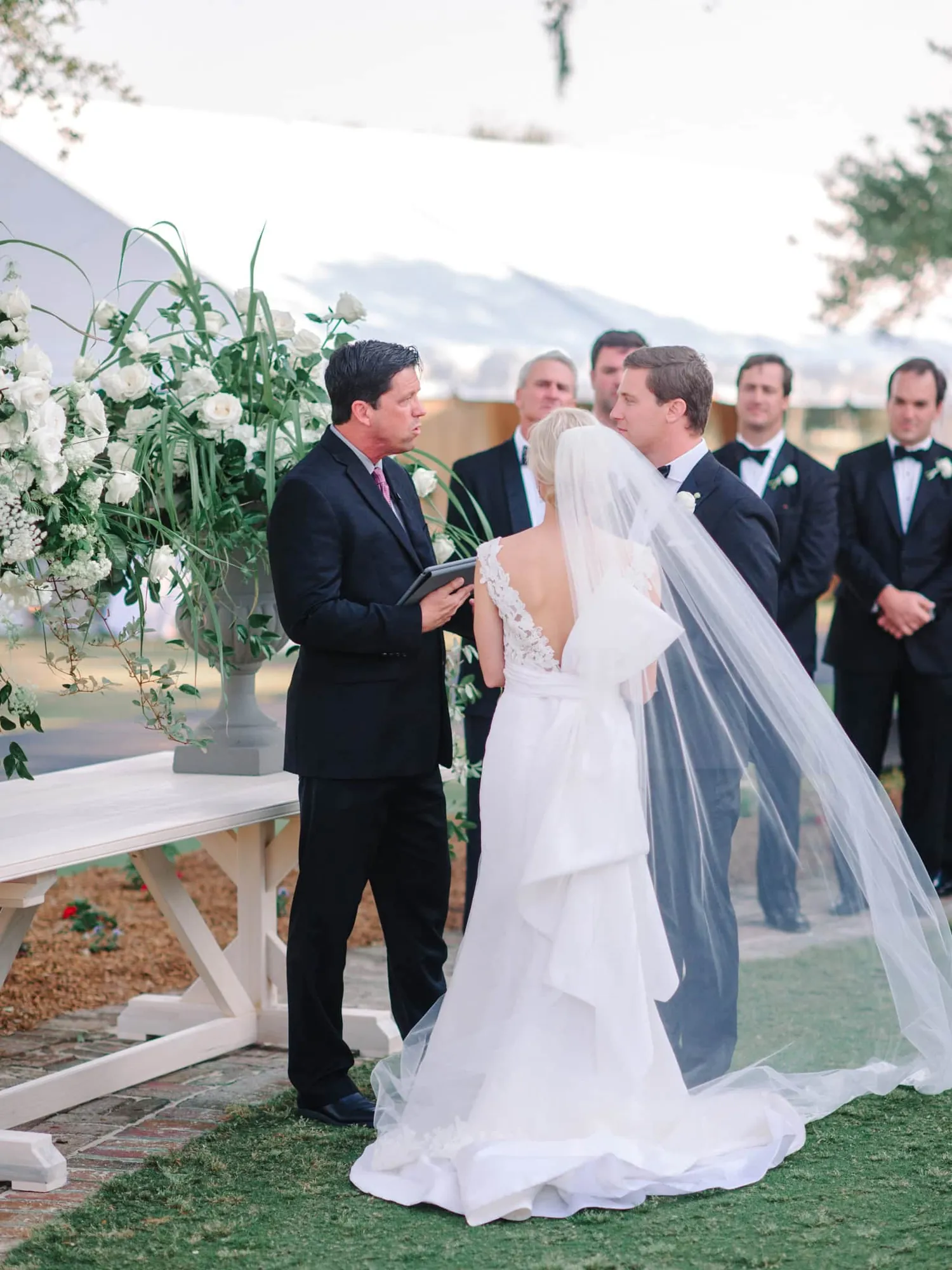 Wedding ceremony photos at Debordieu Colony Club Georgetown SC Pawleys Island