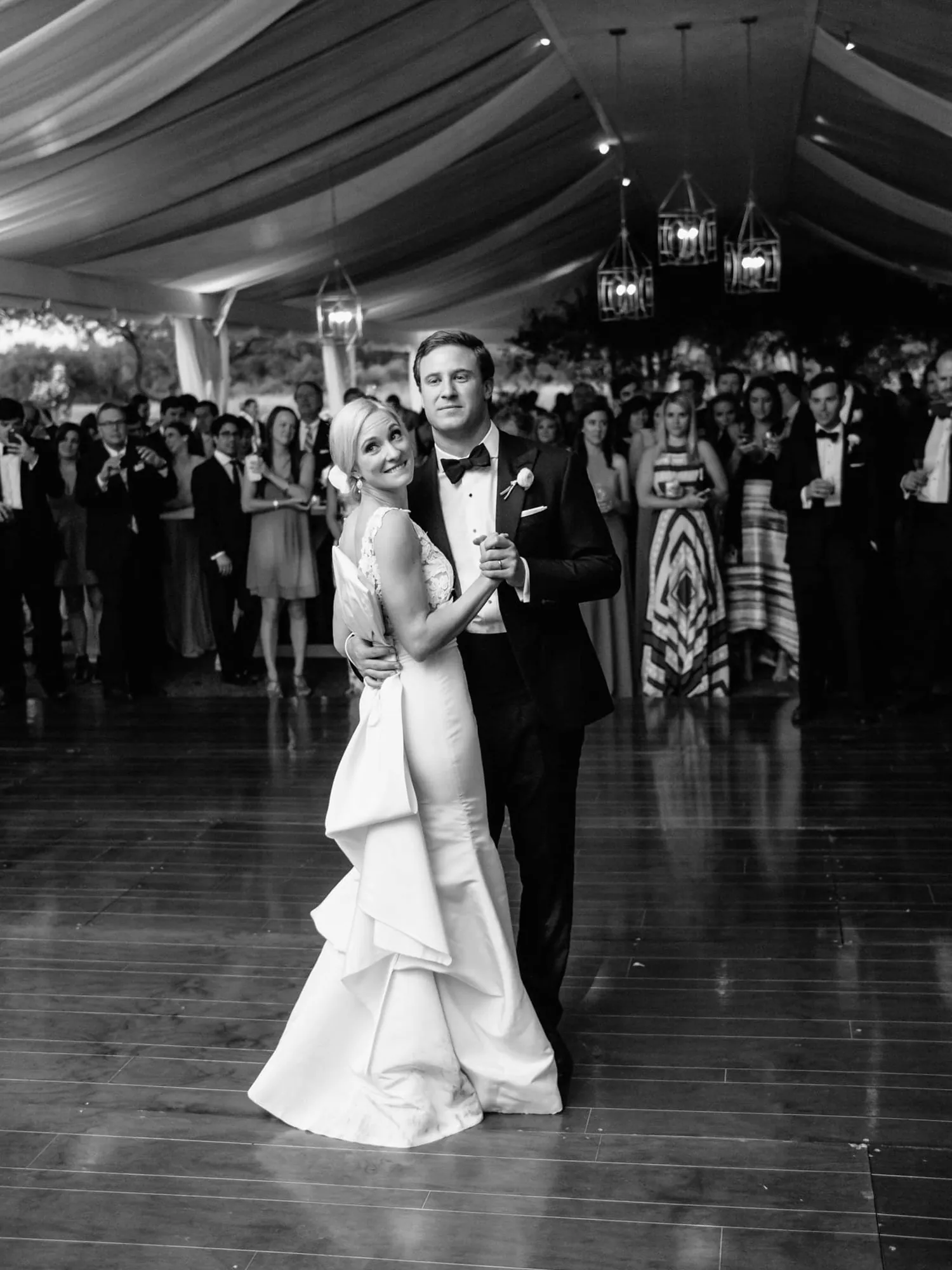 Wedding dancing at Debordieu Colony Club reception Georgetown South Carolina