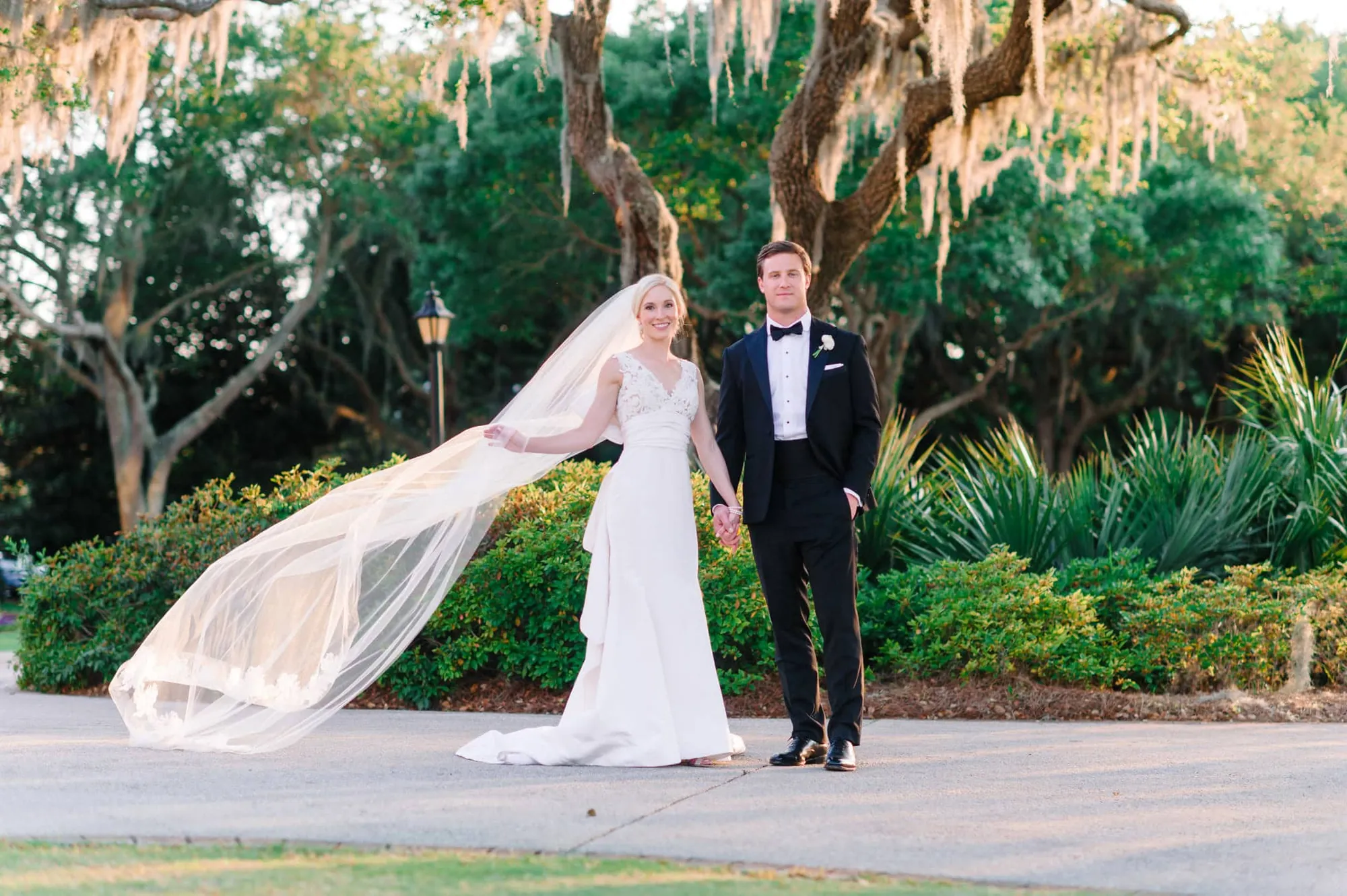 Wedding photo at Debordieu Colony Club Lowcountry South Carolina
