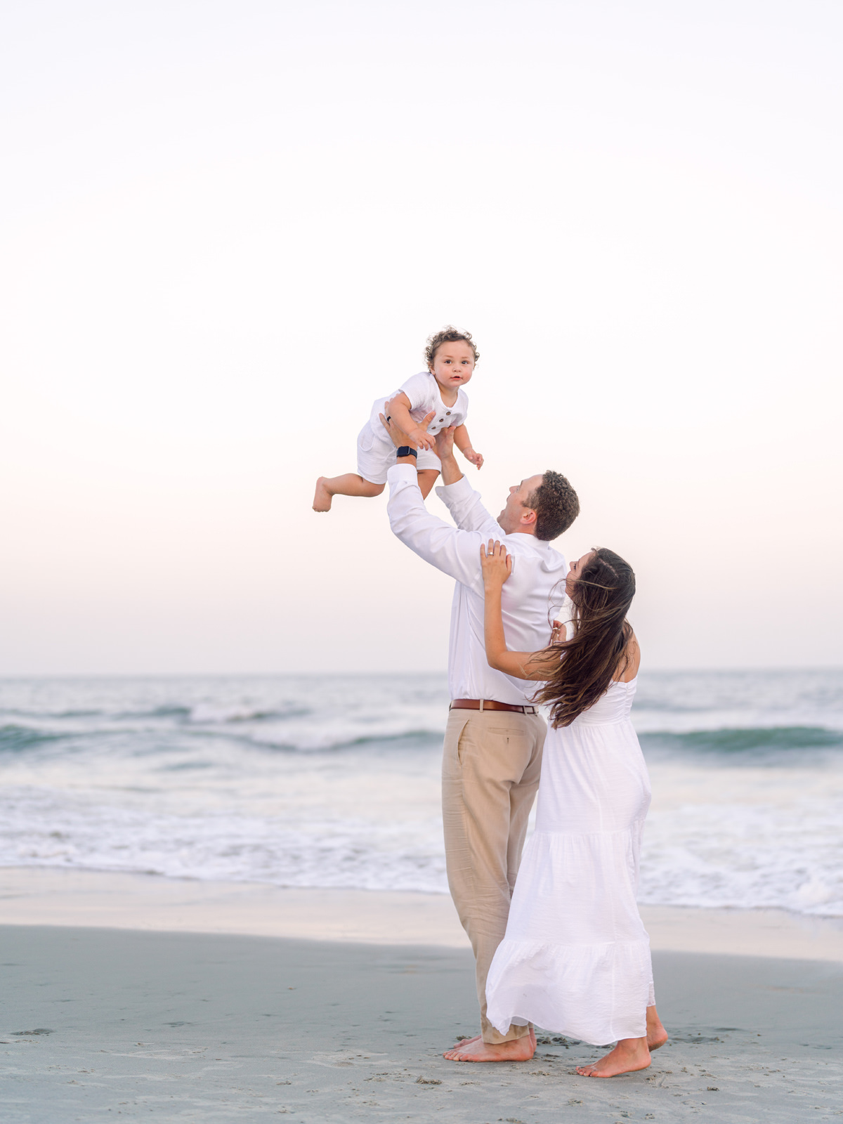 Family Pictures at the Beach by Myrtle Beach Photographer Natallia Belman