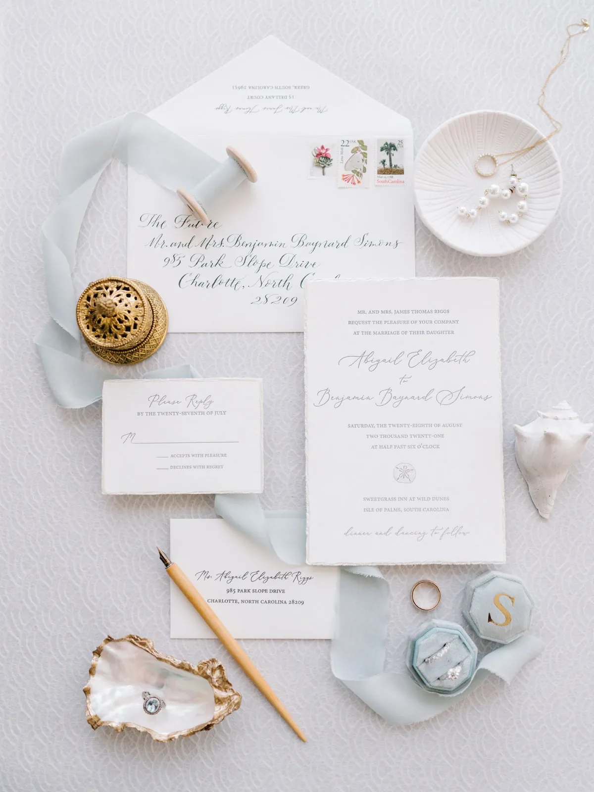 Charleston, SC Wedding Venue - The Indigo Room & Rooftop at Sweetgrass Inn - Pasha Belman Photography