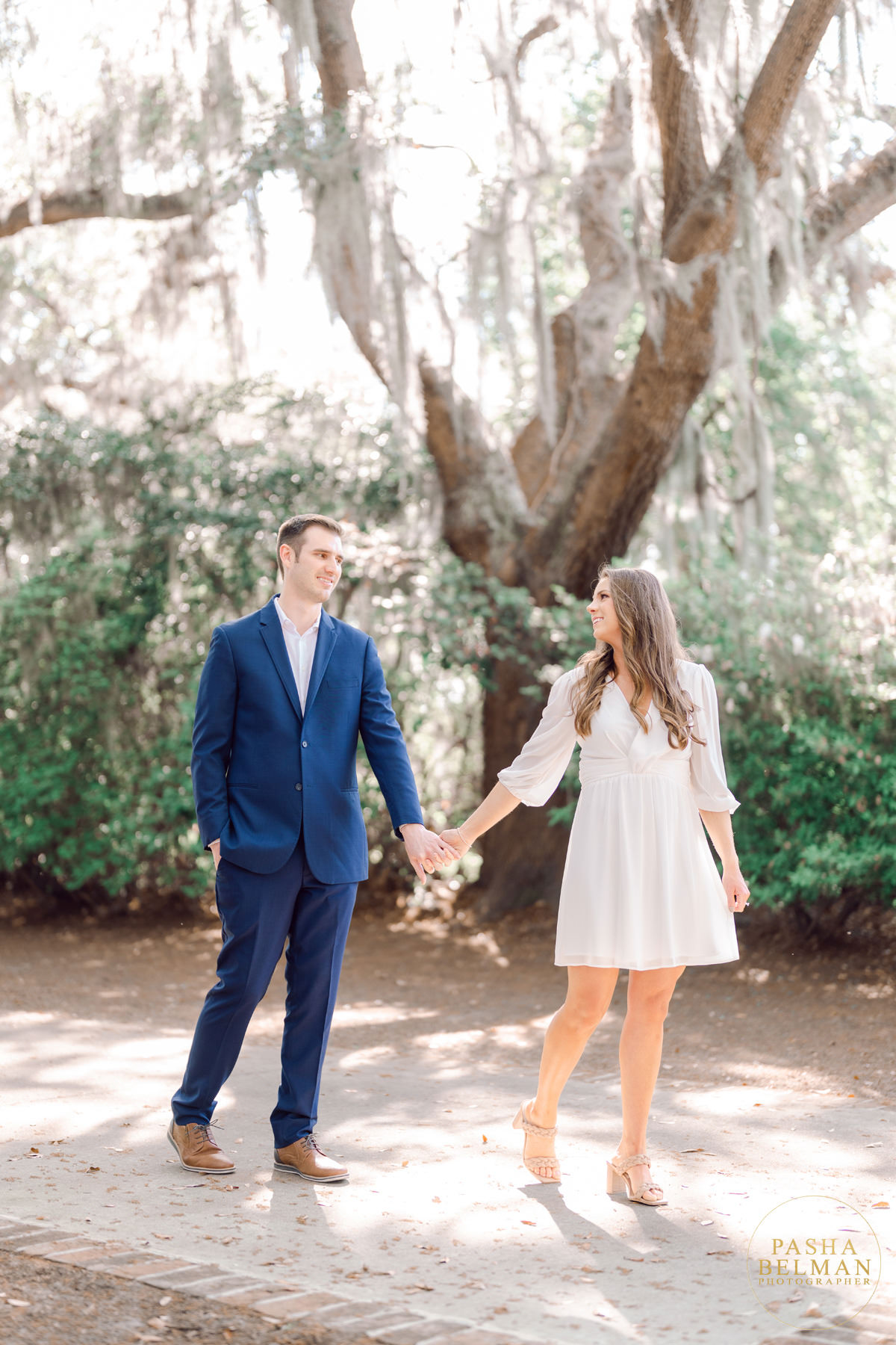 Engagement Pictures at Caledonia Golf & Fish Club in Pawleys Island