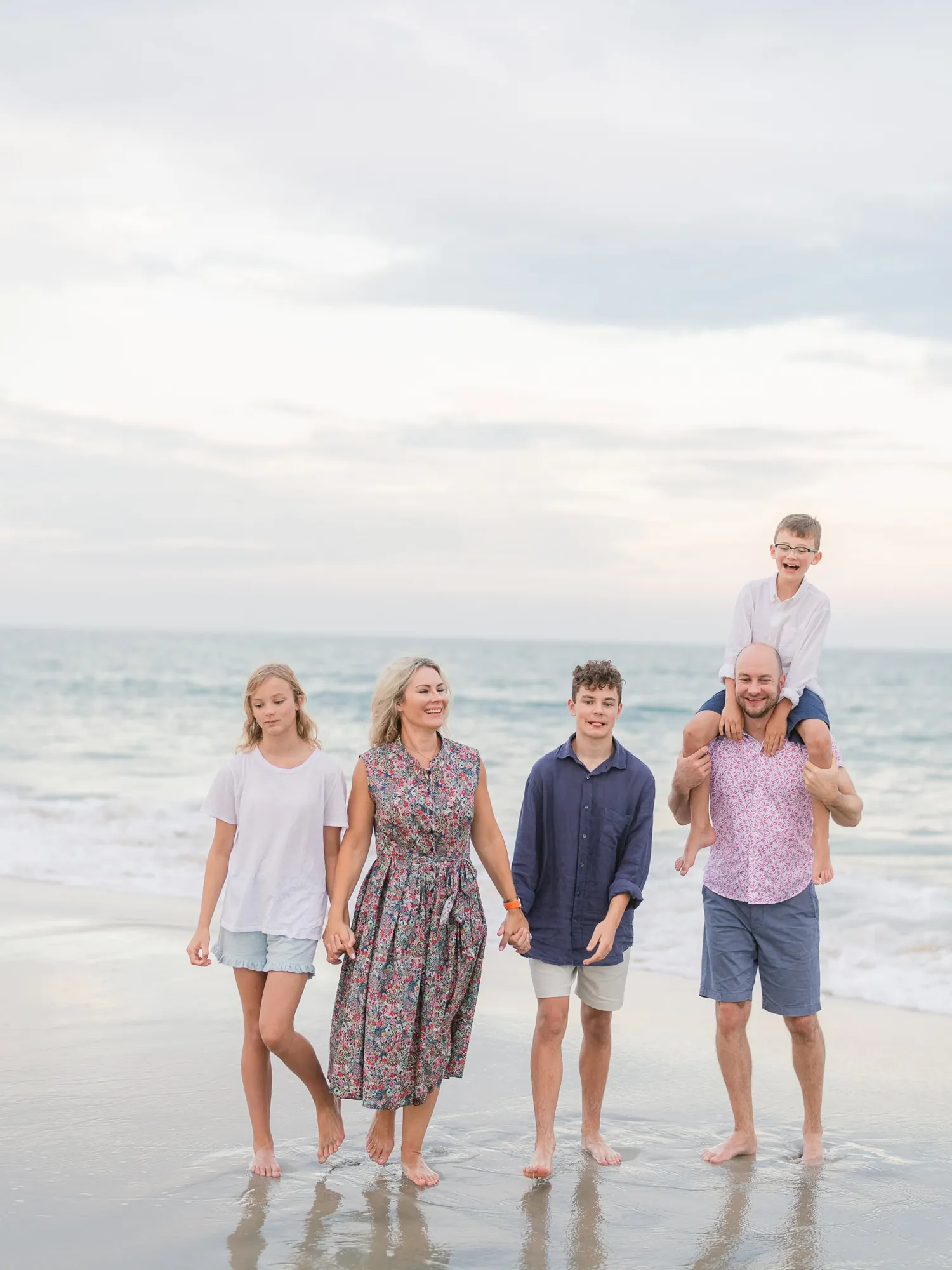 Family Beach Photography in Garden City Beach SC - Family Beach Photos in Garden City, SC by Pasha Belman