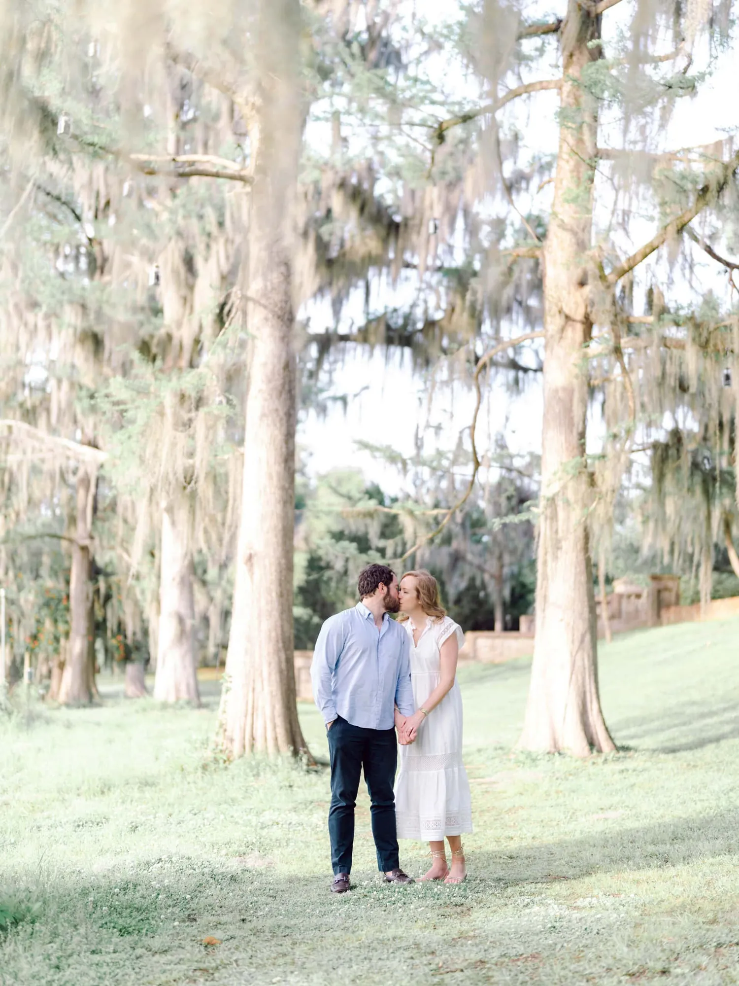 Brookgreen Gardens Engagement Session and Proposal Photography