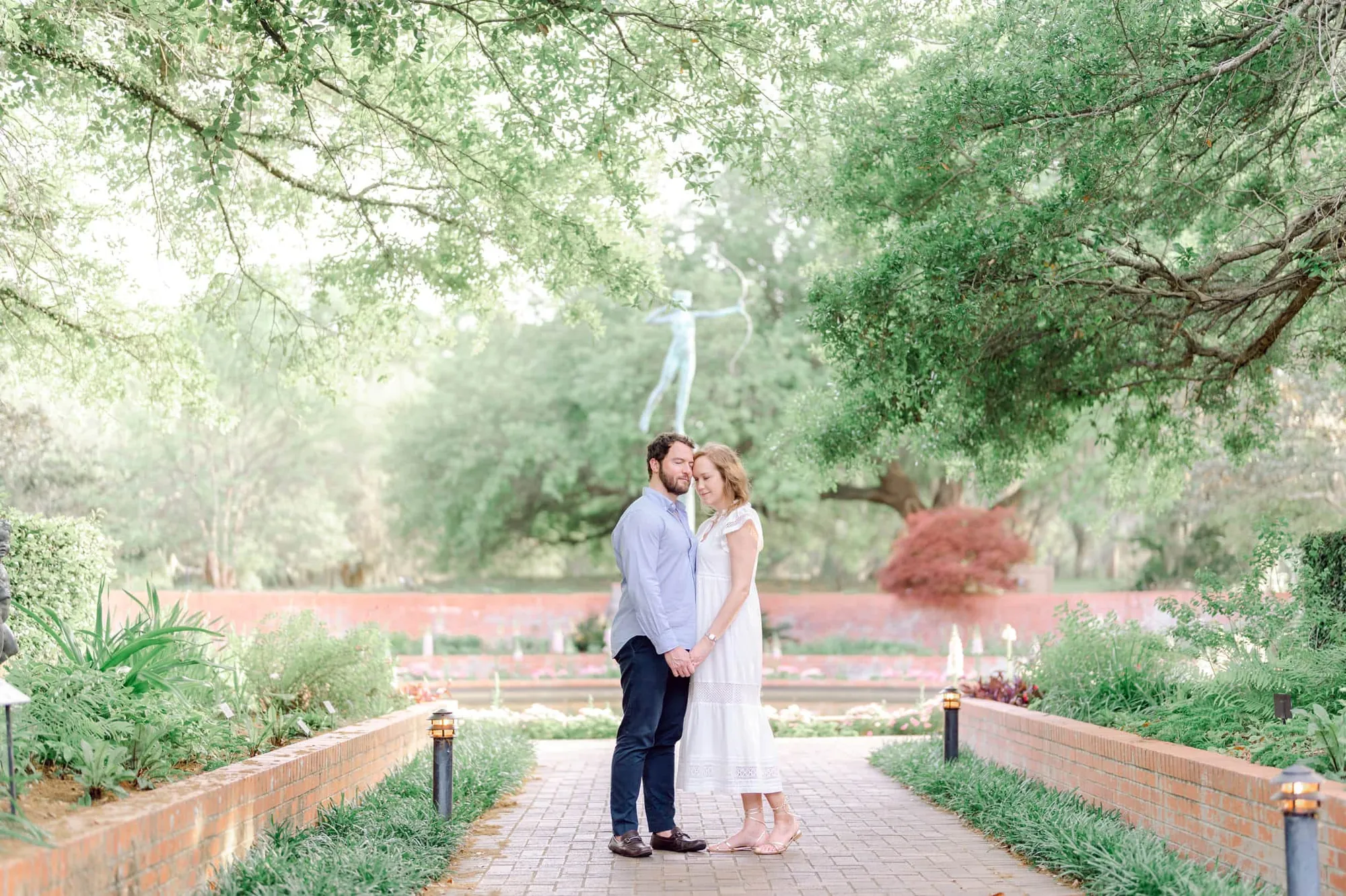 Brookgreen Gardens Engagement Session and Proposal Photography
