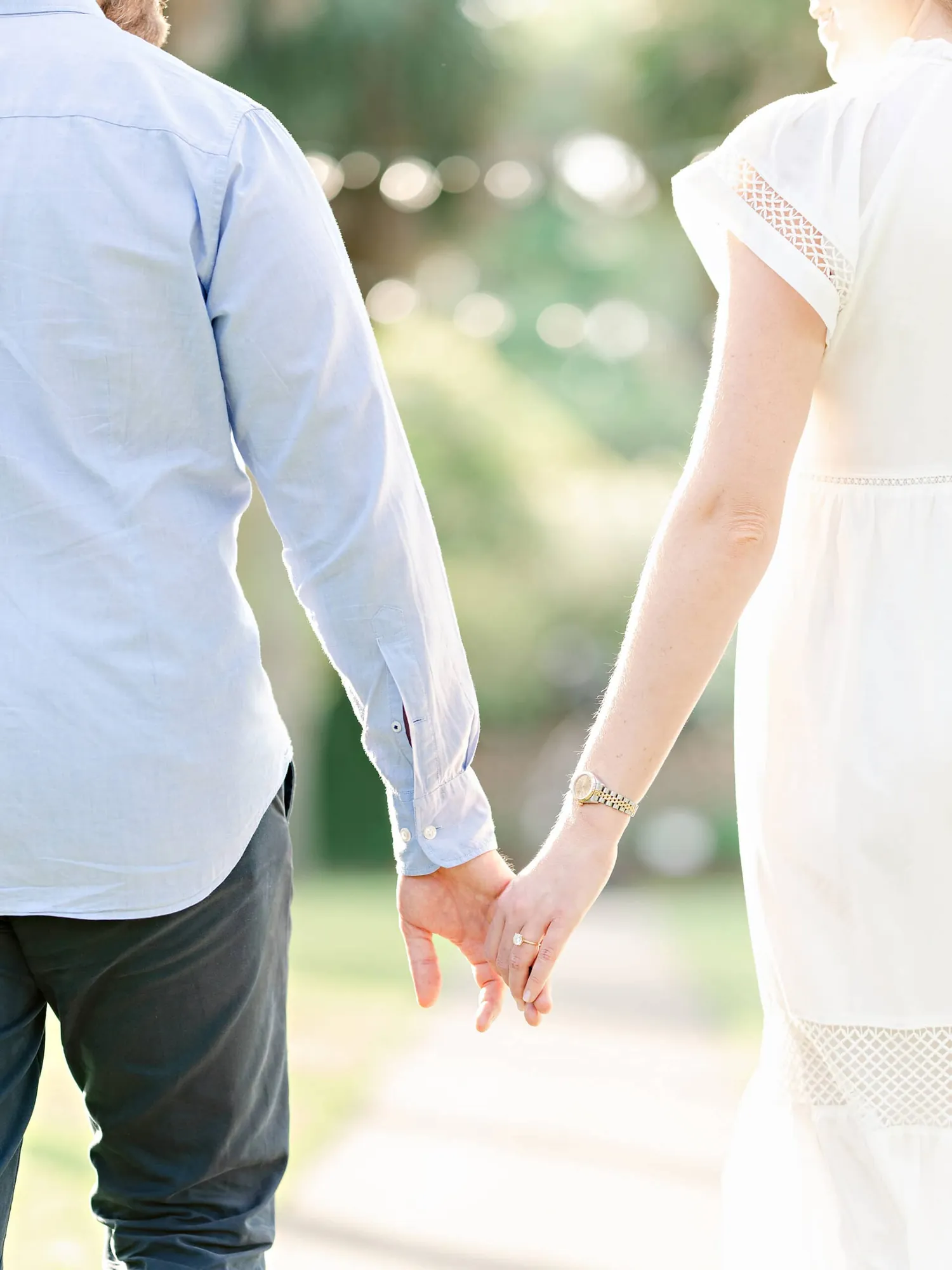 Brookgreen Gardens Engagement Session and Proposal Photography