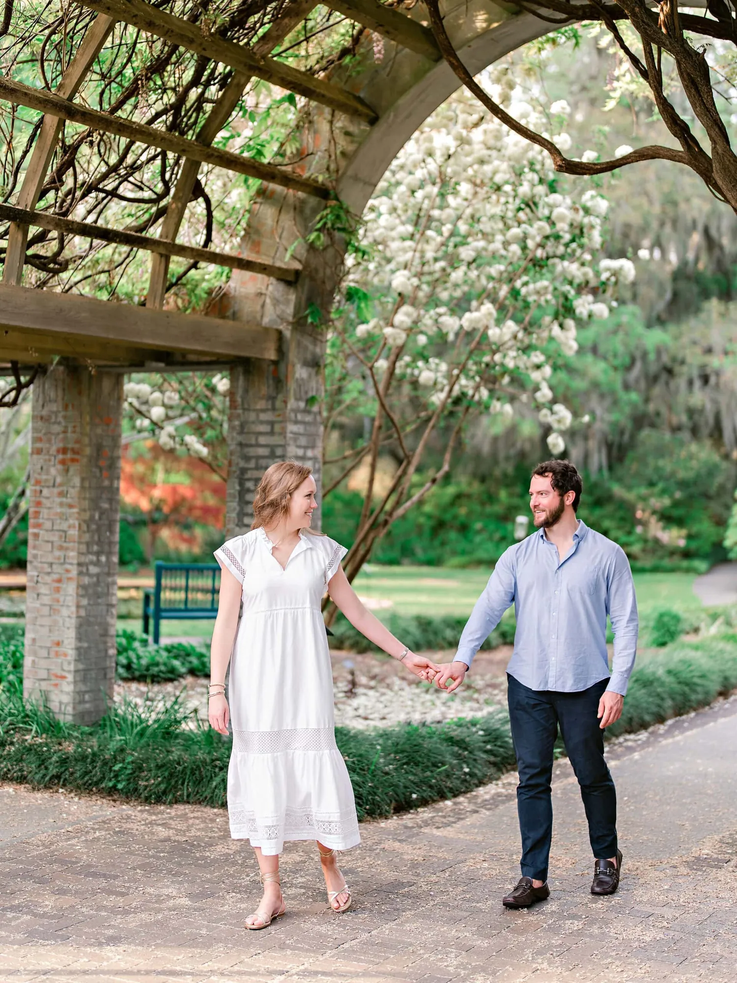 Brookgreen Gardens Engagement Session and Proposal Photography