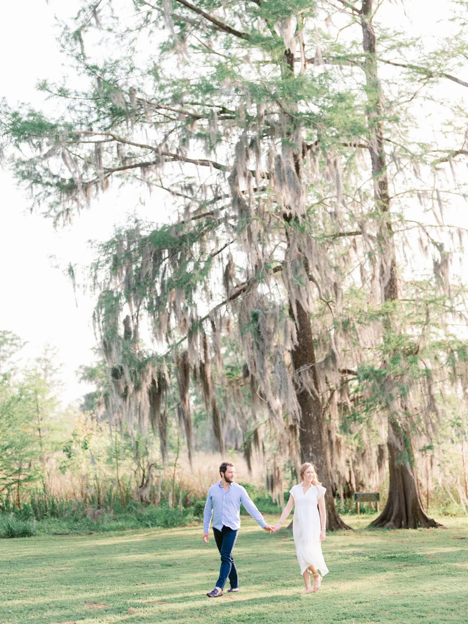 Brookgreen Gardens Engagement Session and Proposal Photography