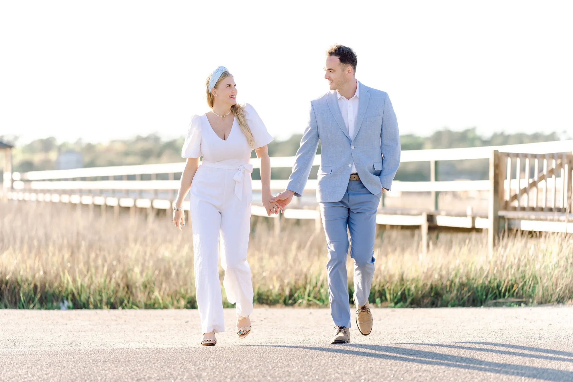 Engagement Beach Portraits in Pawleys Island, SC