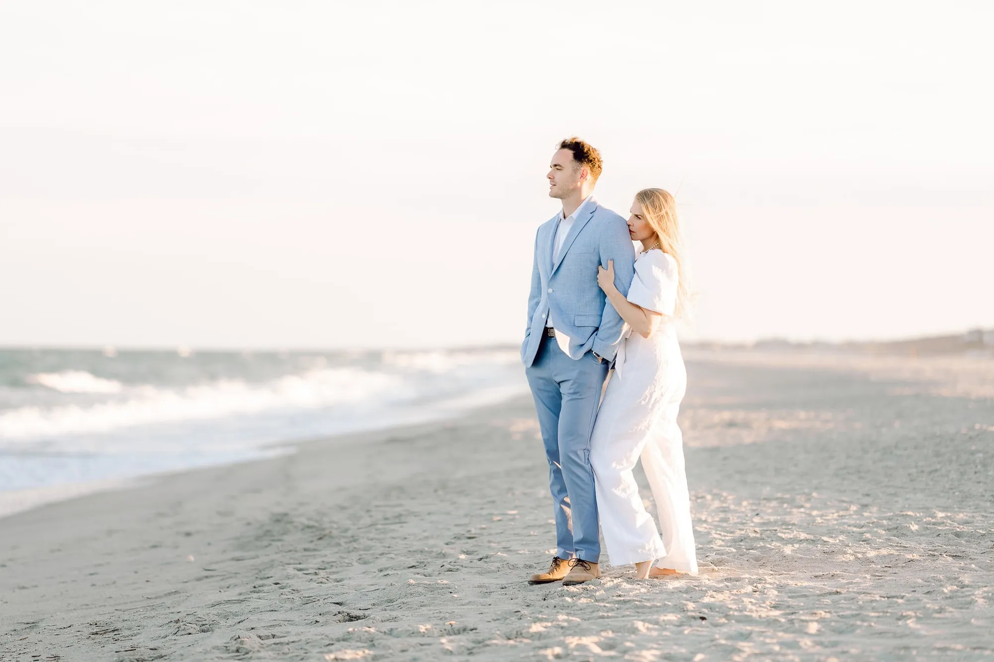 Engagement Beach Portraits in Pawleys Island, SC