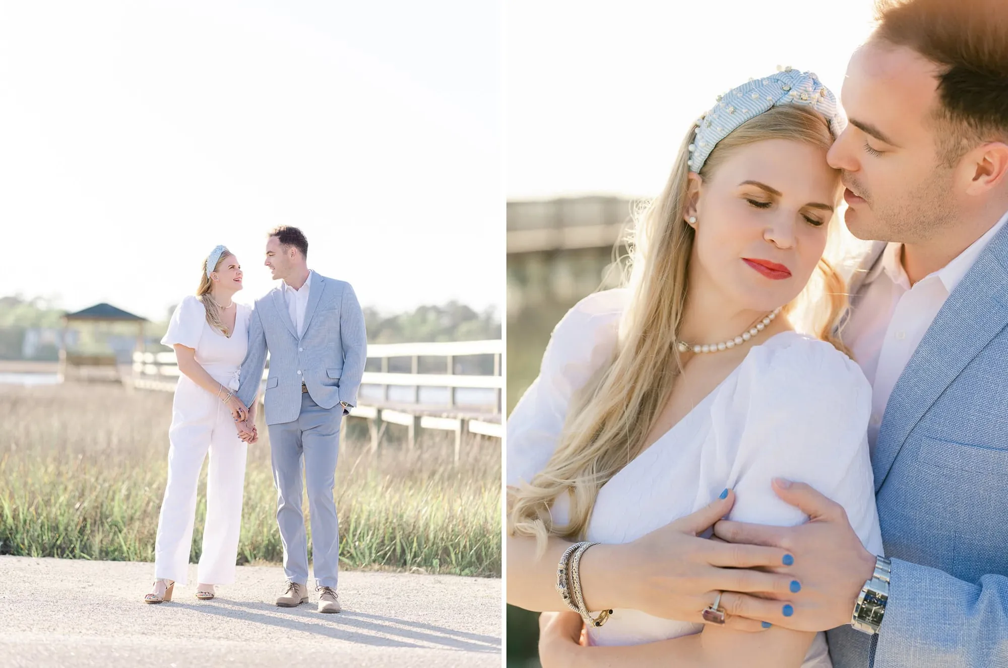 Engagement Beach Portraits in Pawleys Island, SC