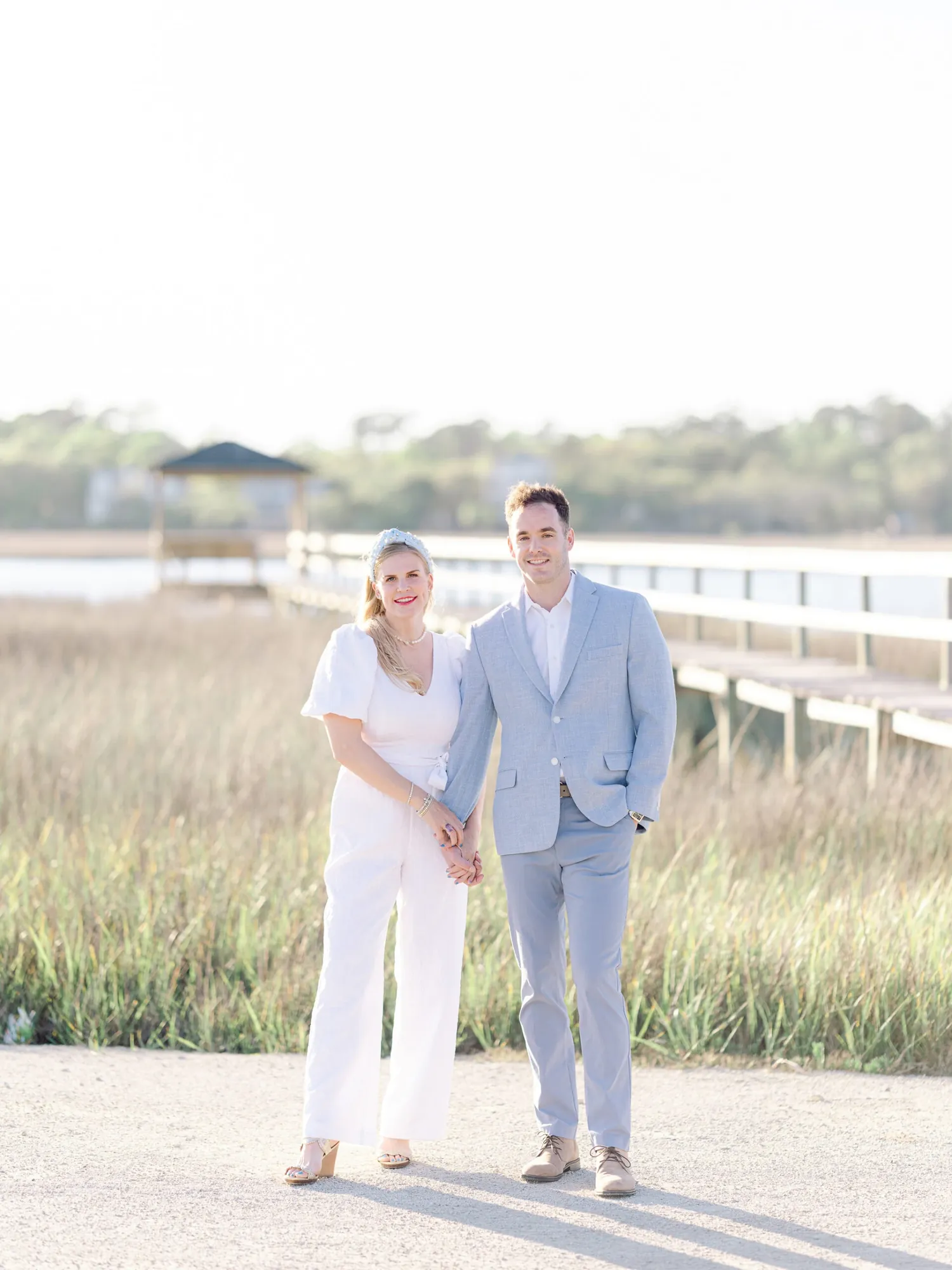 Engagement Beach Portraits in Pawleys Island, SC