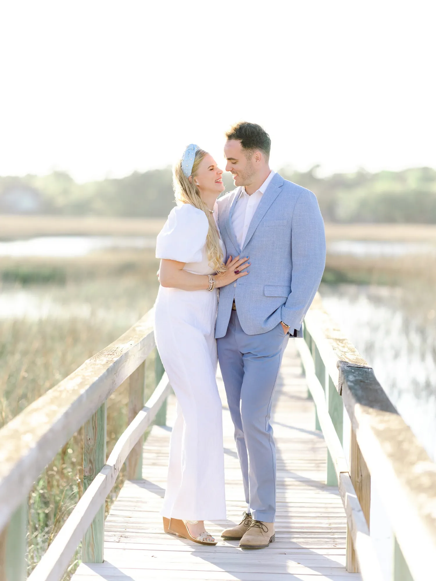 Engagement Beach Portraits in Pawleys Island, SC