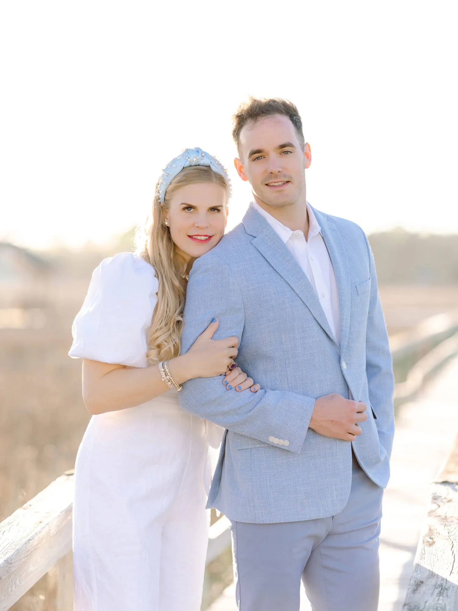 Engagement Beach Portraits in Pawleys Island, SC