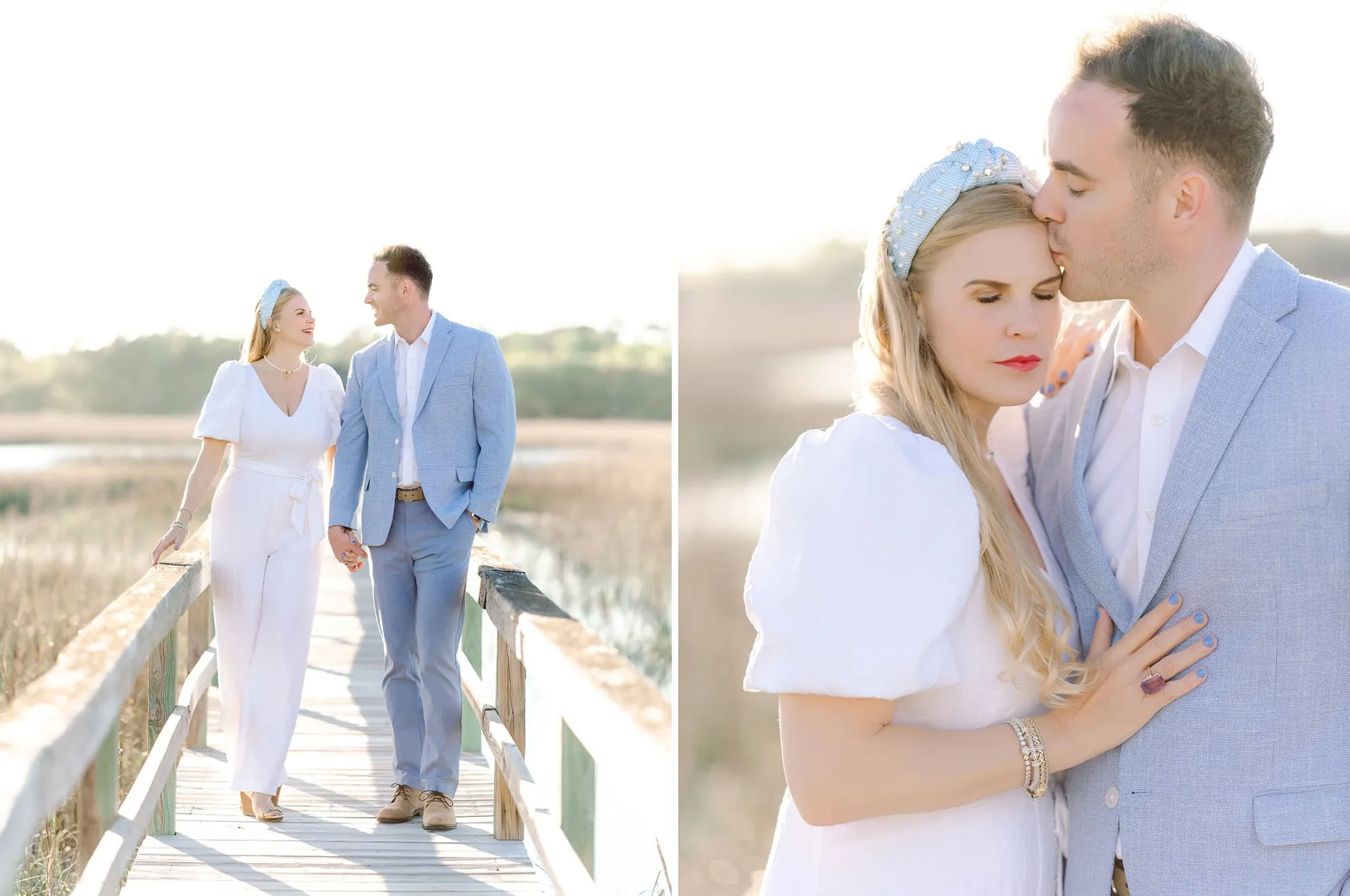 Engagement Beach Portraits in Pawleys Island, SC
