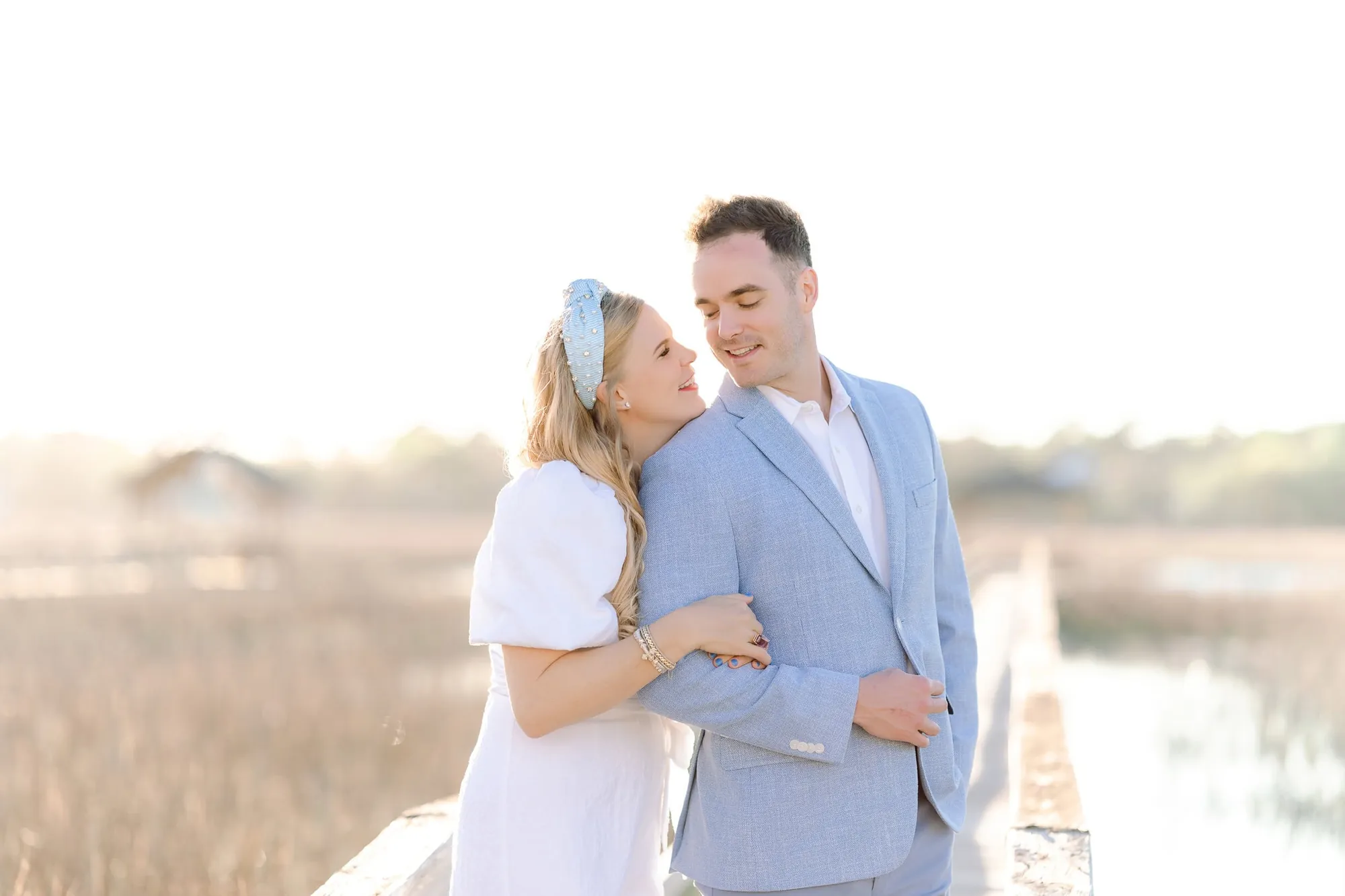 Engagement Beach Portraits in Pawleys Island, SC