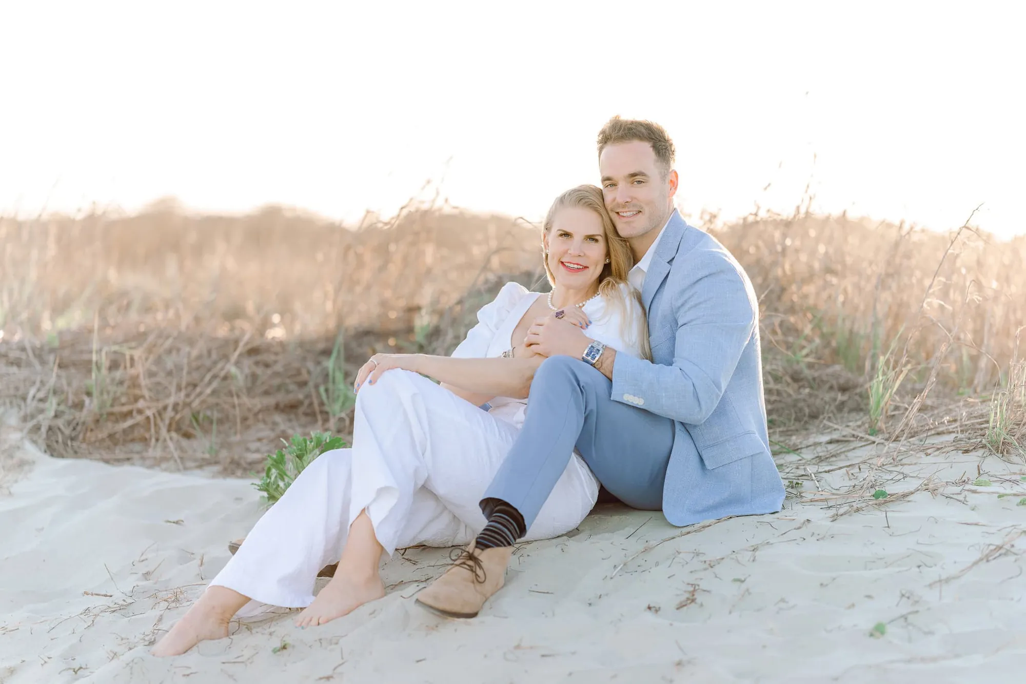 Engagement Beach Portraits in Pawleys Island, SC