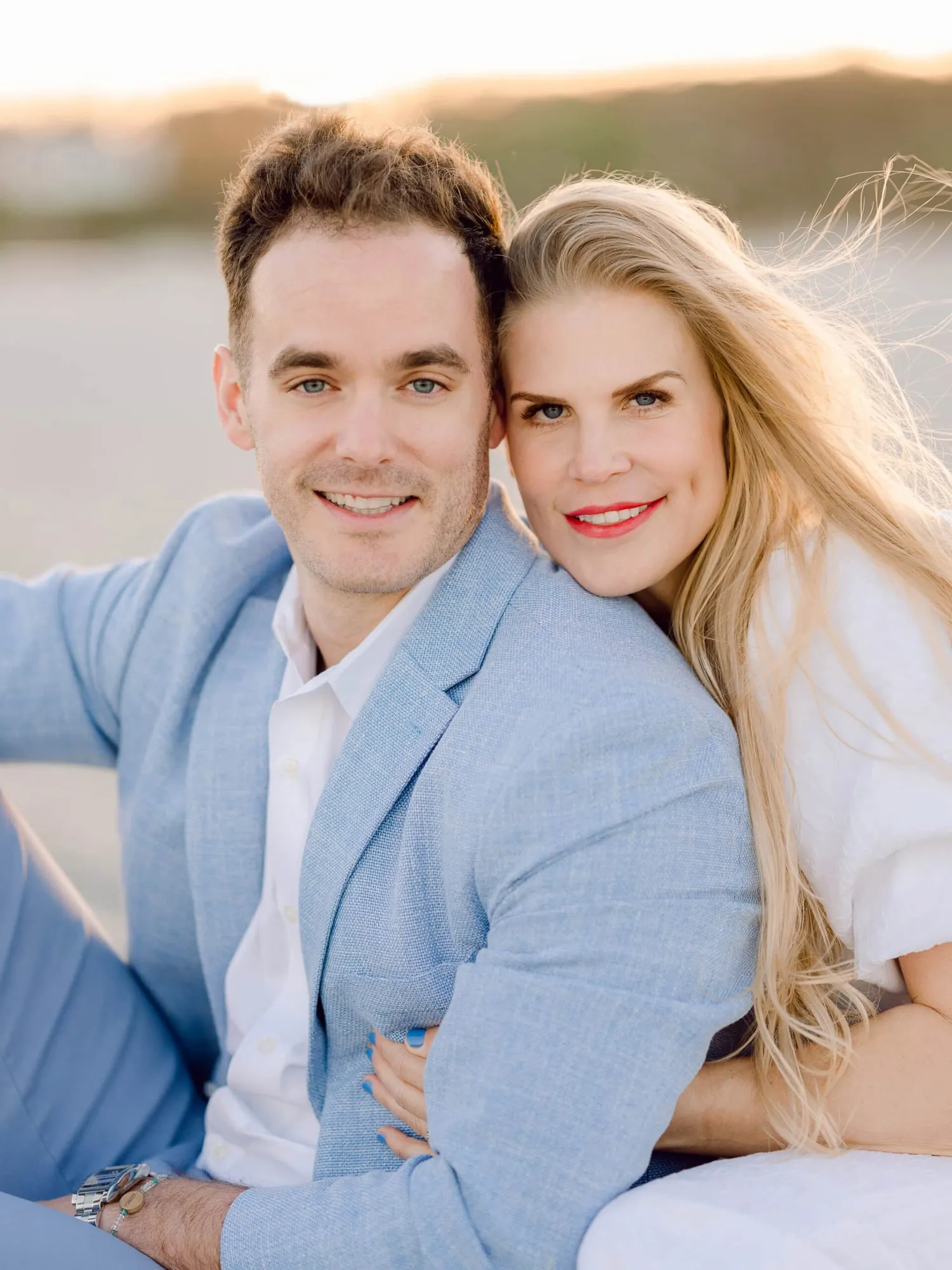 Engagement Beach Portraits in Pawleys Island, SC