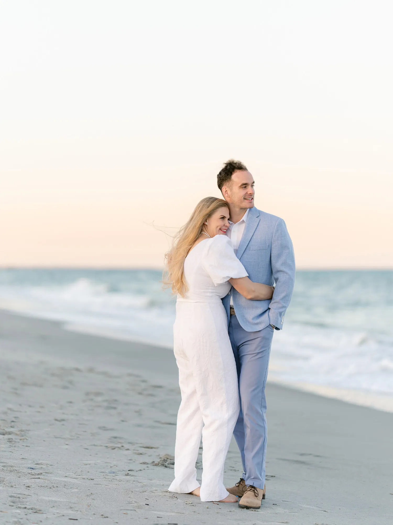 Engagement Beach Portraits in Pawleys Island, SC