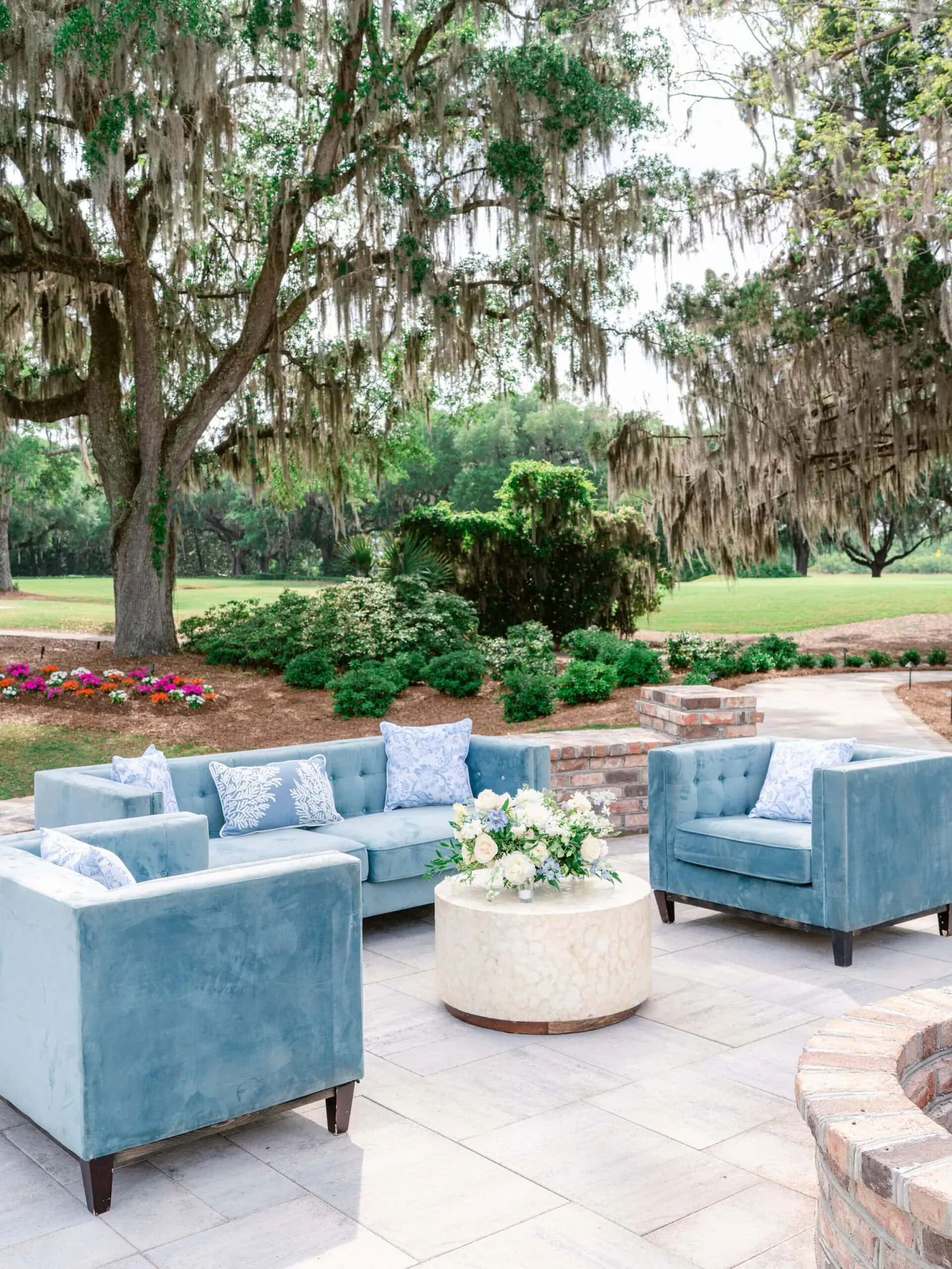 A Blue & White Spring Wedding at Caledonia Golf Club