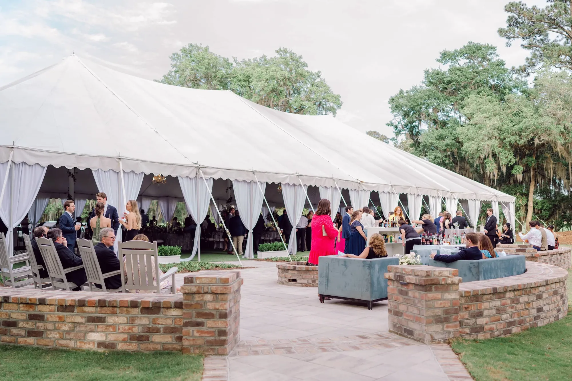 A Blue & White Spring Wedding at Caledonia Golf Club