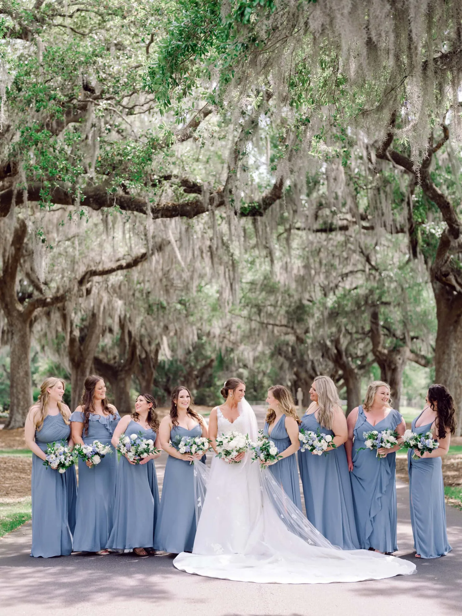 A Blue & White Spring Wedding at Caledonia Golf Club