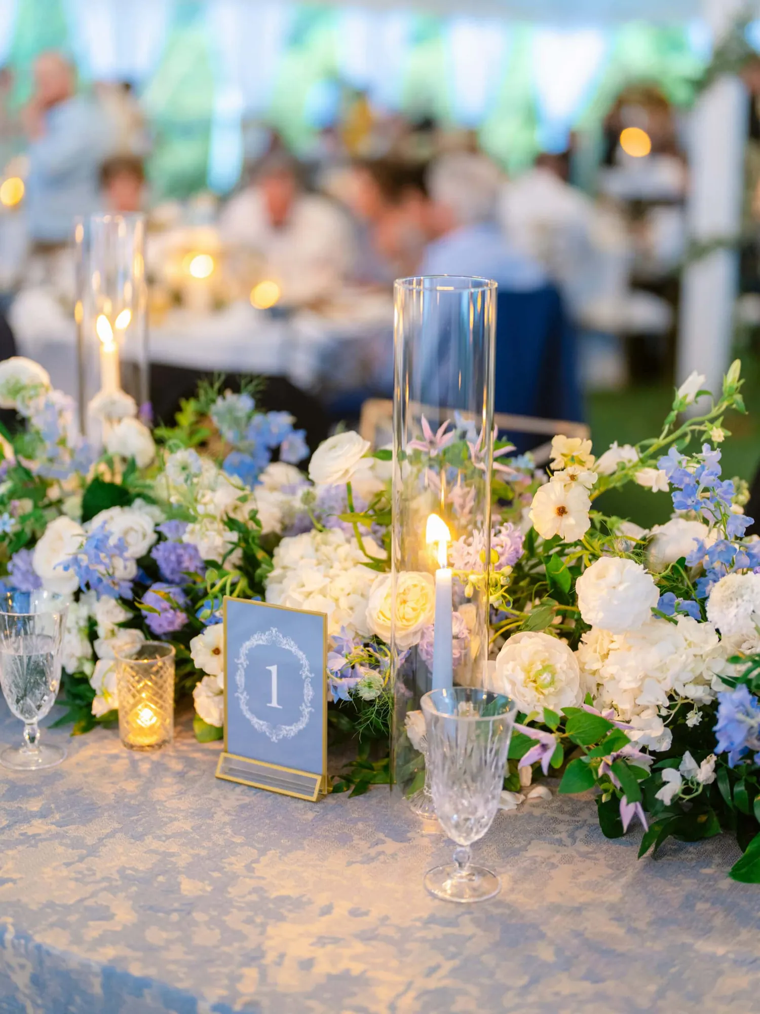 A Blue & White Spring Wedding at Caledonia Golf Club