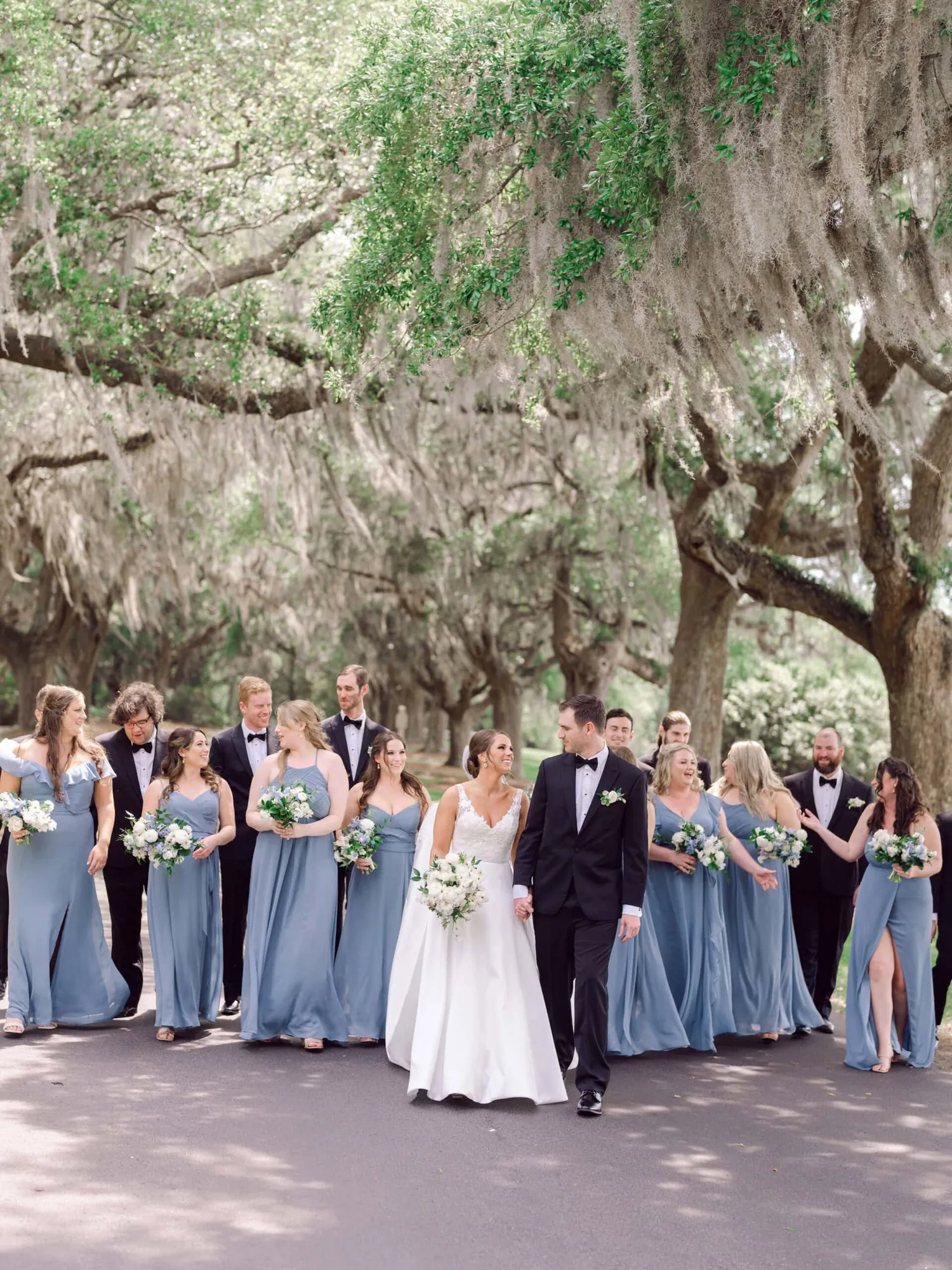A Blue & White Spring Wedding at Caledonia Golf Club